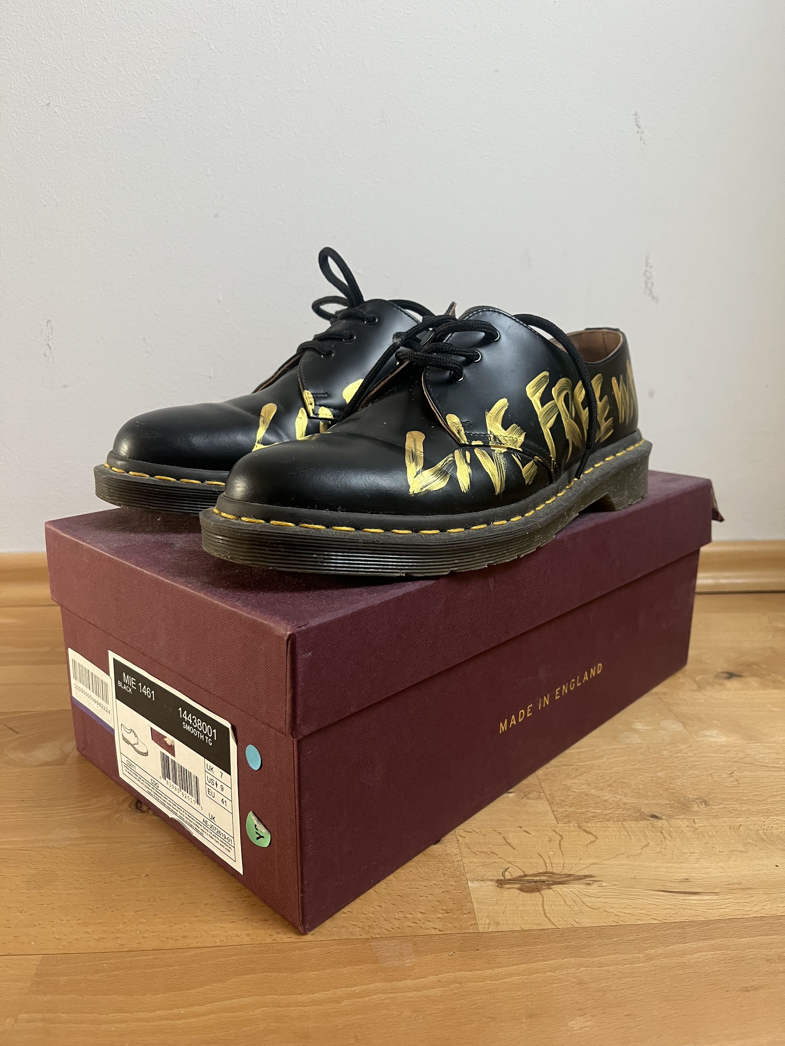 Comme des Garcons × Dr. Martens Comme des Garçons Dr. Martens 1461 Size US 11 / IT 41 - 6 Thumbnail