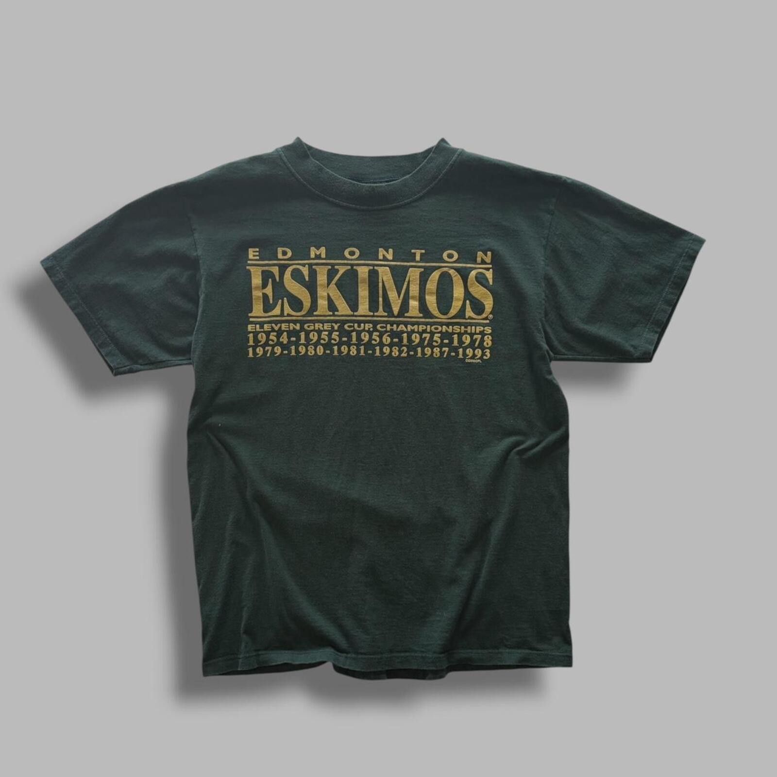Vintage 90s Edmonton Eskimos tee Size US M / EU 48-50 / 2 - 1 Thumbnail