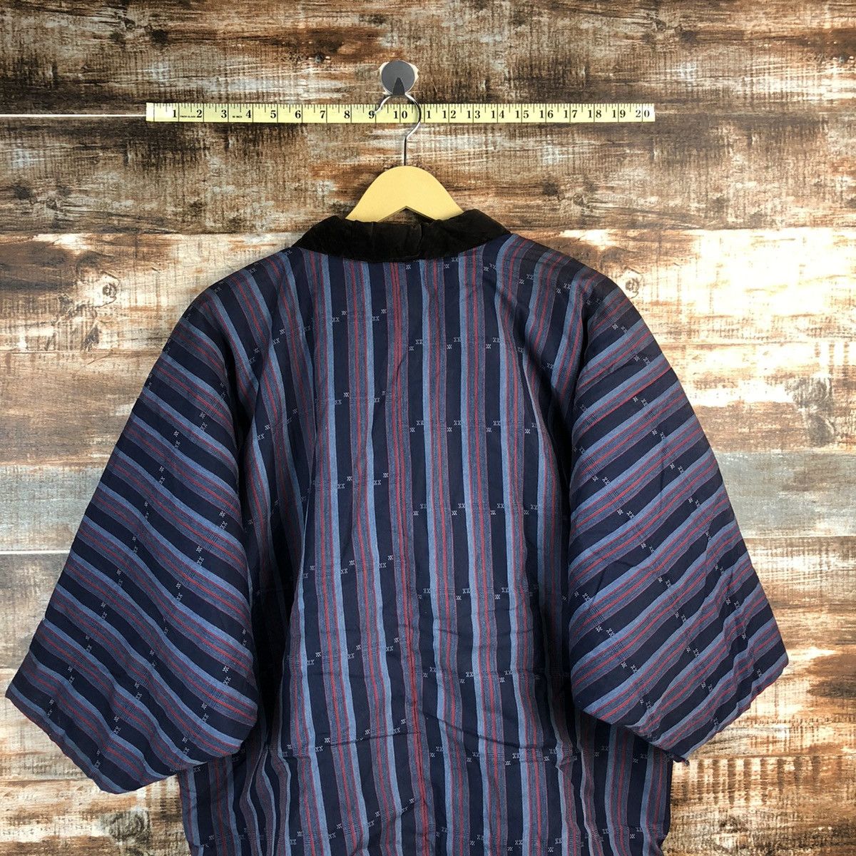 Japanese Brand Japan vintage Kimono Blue cardigan #A2312 Size US L / EU 52-54 / 3 - 13 Thumbnail