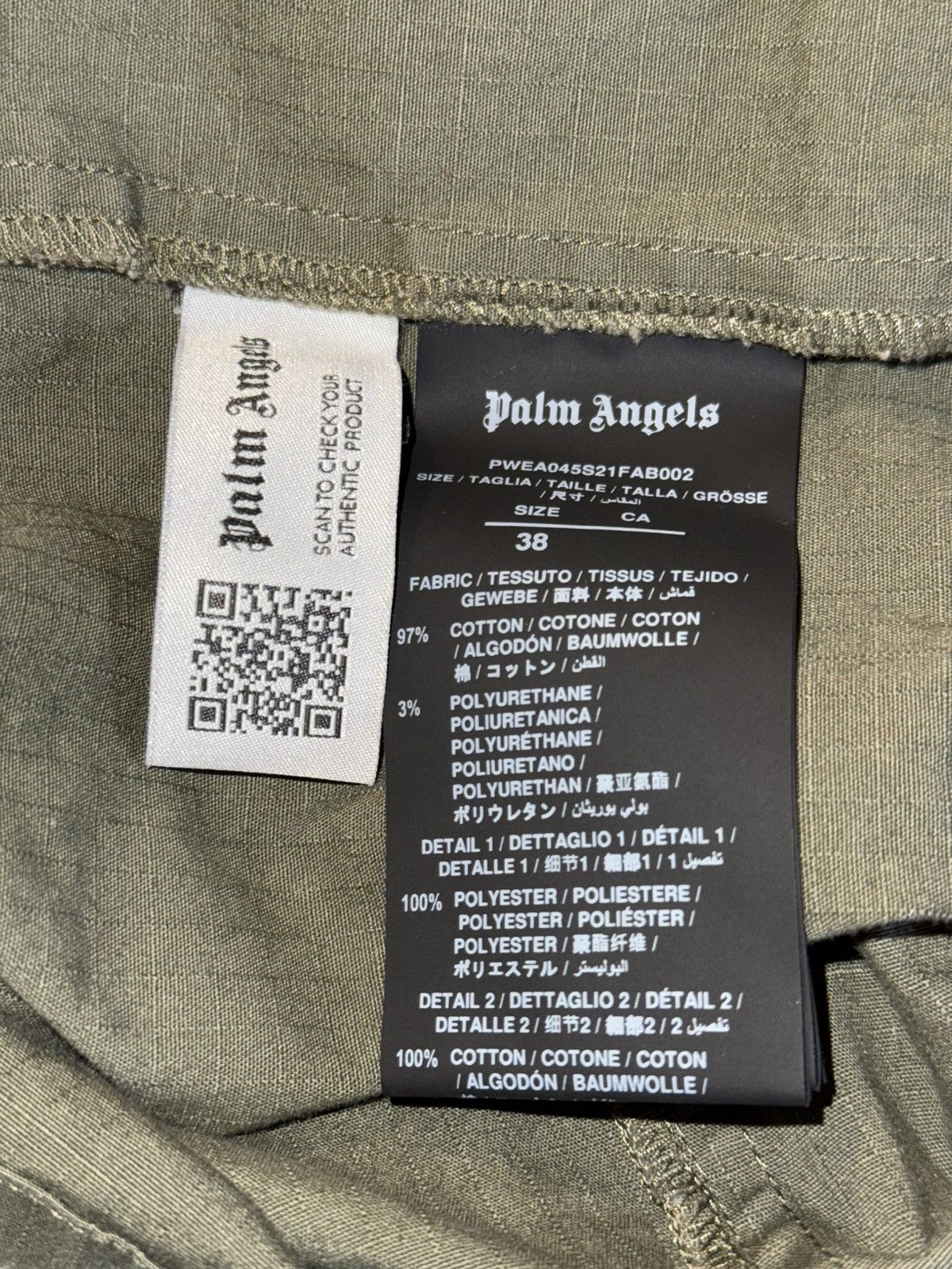 Palm Angels Palm Angels Military Anorak Size M / US 6-8 / IT 42-44 - 6 Thumbnail