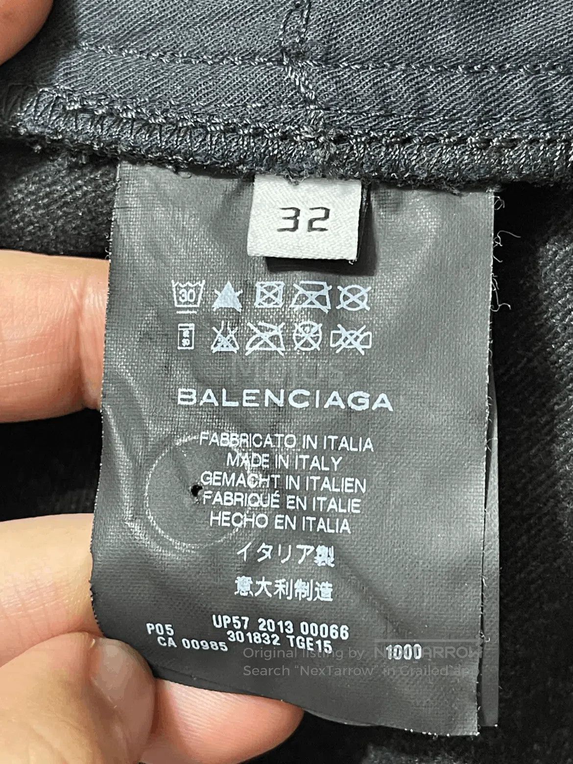 Balenciaga Balenciaga Dots Pattern Denim. Size US 32 / EU 48 - 6 Thumbnail