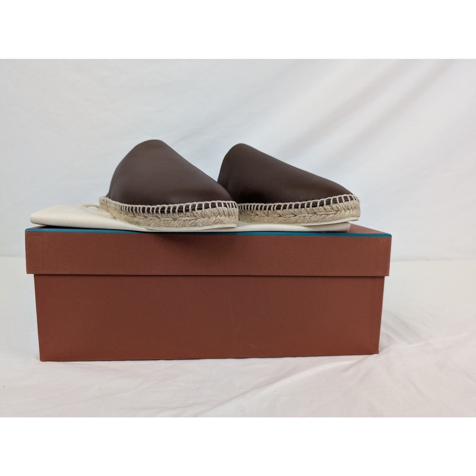 Loro Piana o1rshd1 Seaside Sabot Walk Silky Plonge Slipper in Brown Size US 9 / EU 42 - 15 Thumbnail