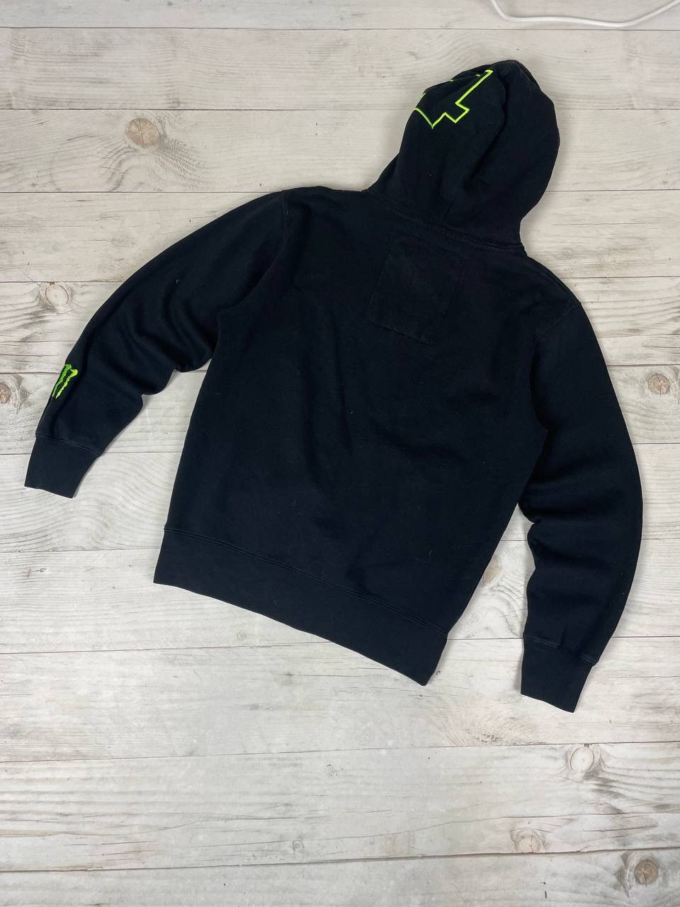 Fox Racing Vintage Fox Monster Energy Big Logo Racing Hoodie Moto Size US M / EU 48-50 / 2 - 10 Thumbnail