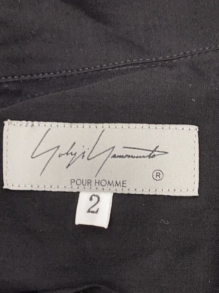 Yohji Yamamoto yohji yamamoto POUR HOMMEBLK/plain long sleeve shirt Size US M / EU 48-50 / 2 - 3 Thumbnail
