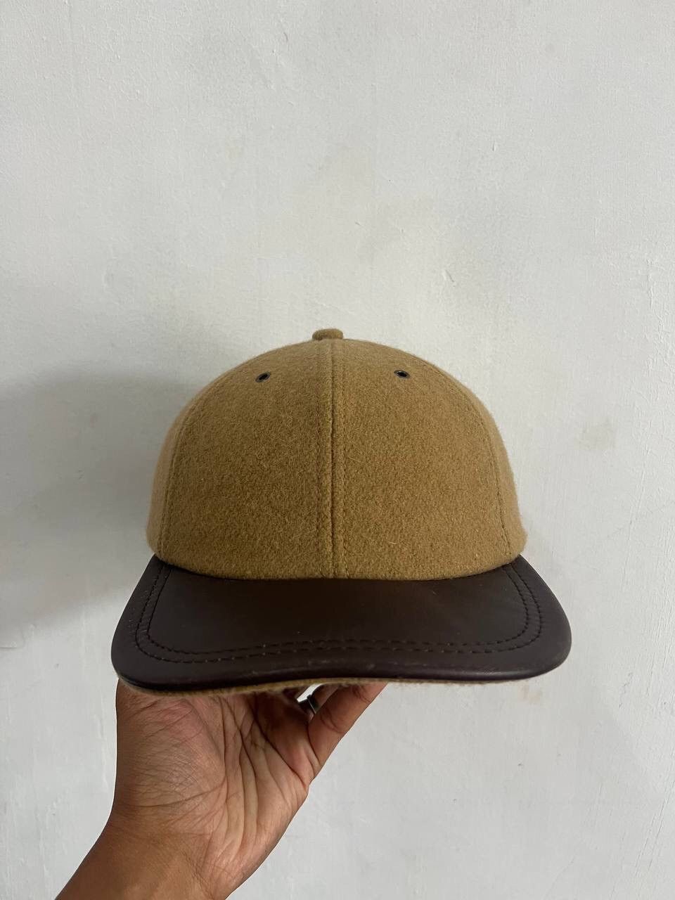 Vintage Vintage Leather Hat Size ONE SIZE - 2 Thumbnail