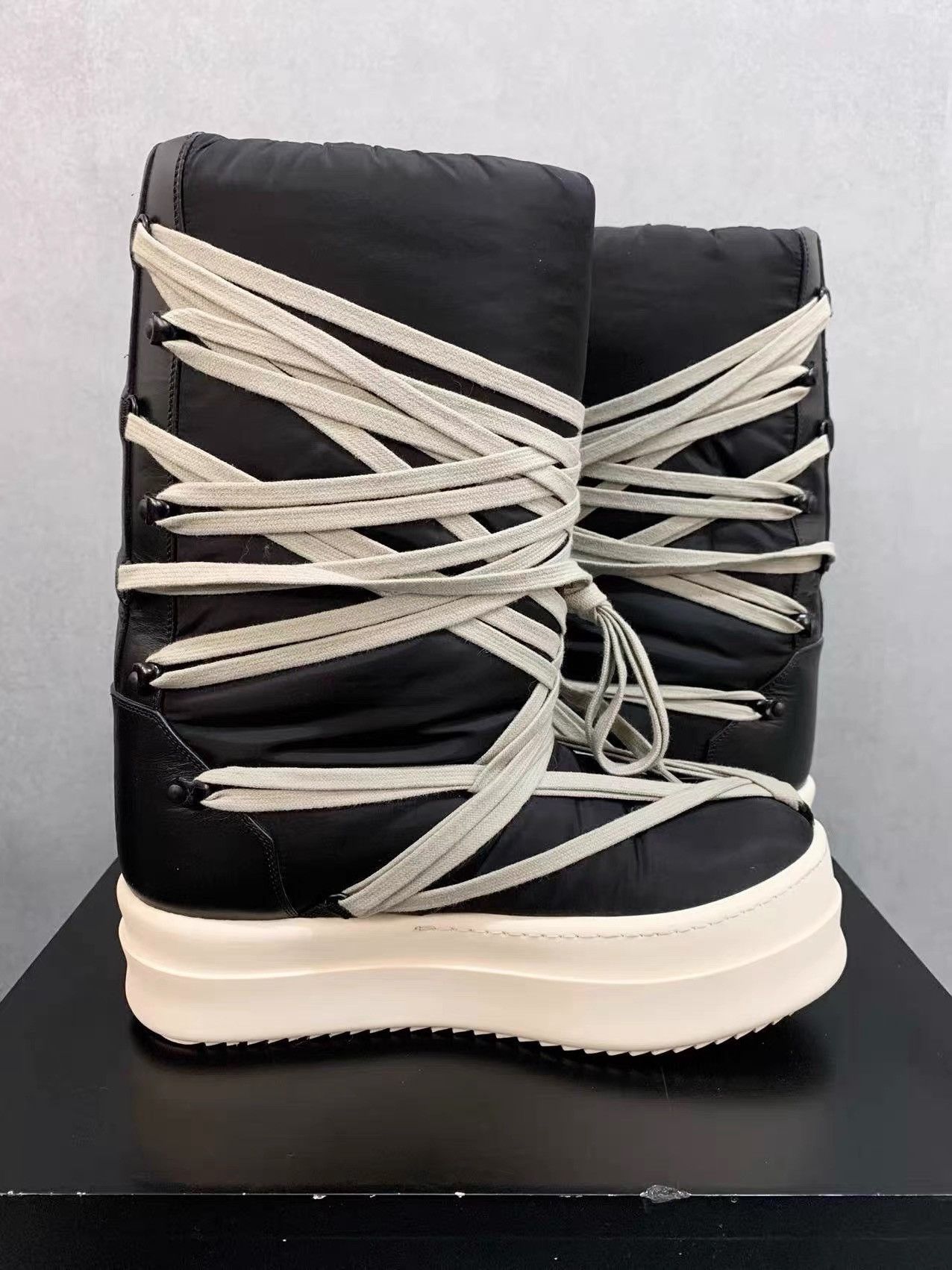 Rick Owens Rick Owens × Moncler 23FW Runway Snow Boots K34 Size US 7 / EU 40 - 5 Thumbnail