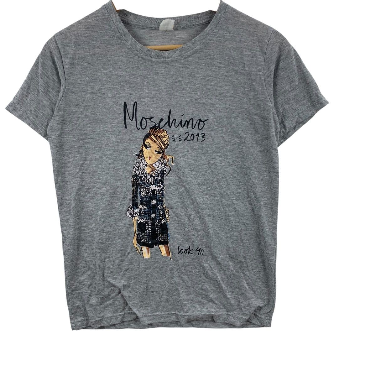 Moschino MOSCHINO x 25ANS 2013 Sprint Summer Tee Shirt Top Size S / US 4 / IT 40 - 4 Thumbnail