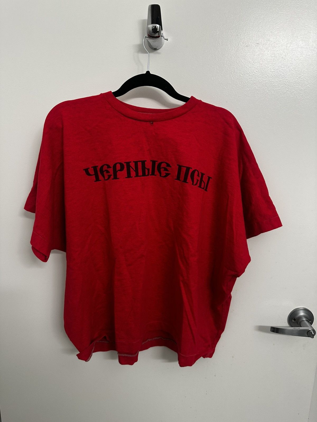 Yeezy Unreleased Red Yeezy Black Dogs Tee Size US S / EU 44-46 / 1 - 1 Thumbnail