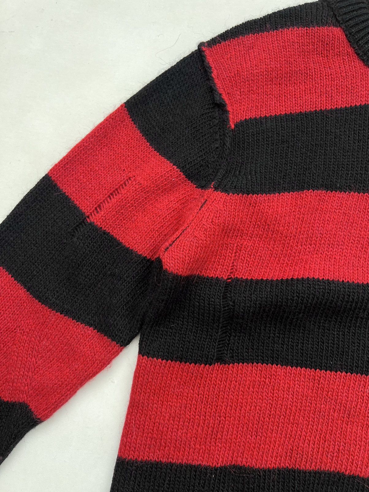 Zadig & Voltaire Zadig&Voltaire Bensti Striped Distressed Kurt Cobain Sweater Size US M / EU 48-50 / 2 - 10 Thumbnail