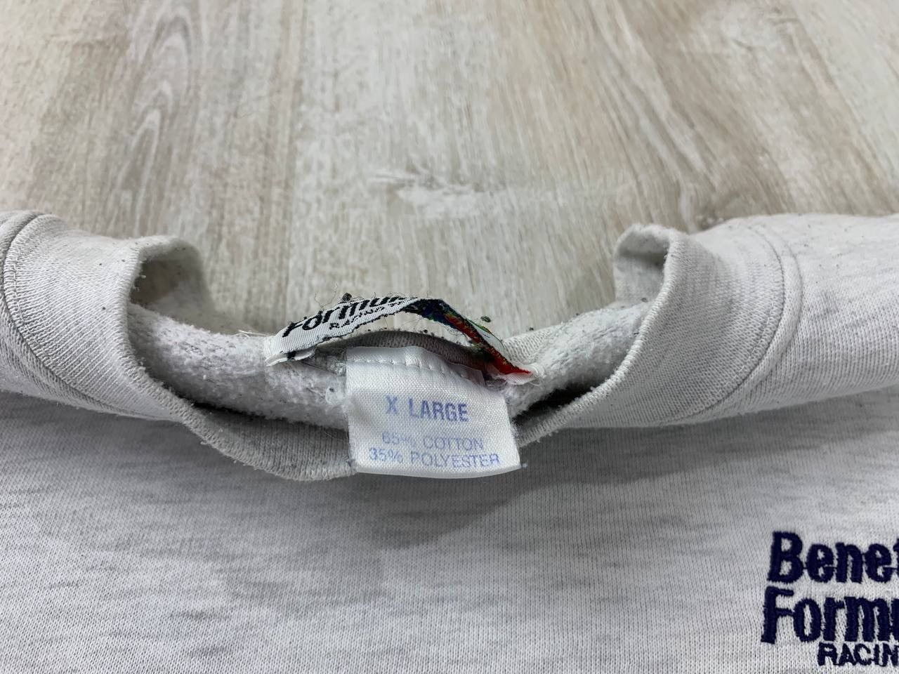 Vintage Mens vintage sweatshirt Benetton Formula 1 Size X Large Size US XL / EU 56 / 4 - 6 Thumbnail