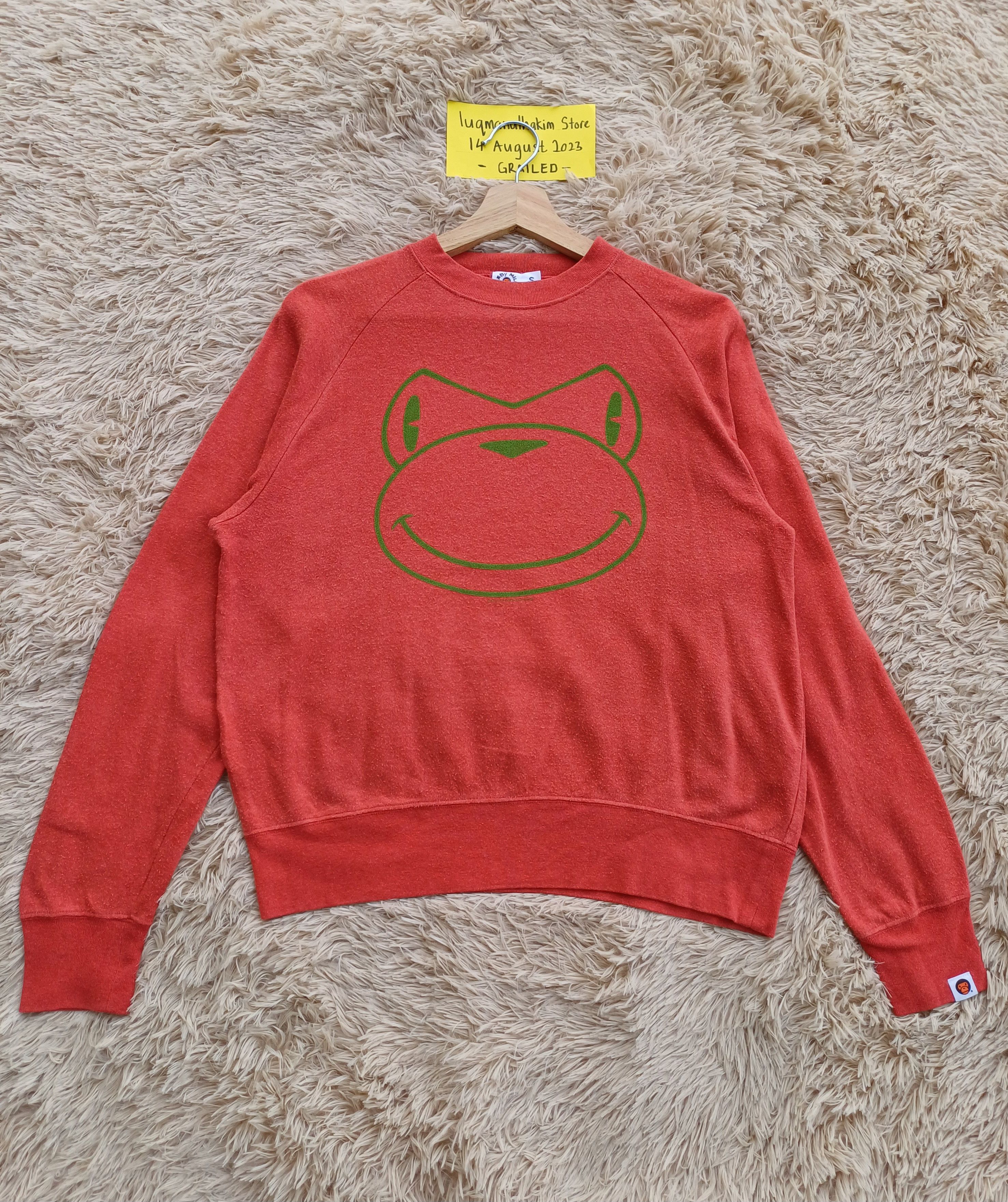 Bape Vintage Baby Milo Crewneck Size US S / EU 44-46 / 1 - 1 Thumbnail