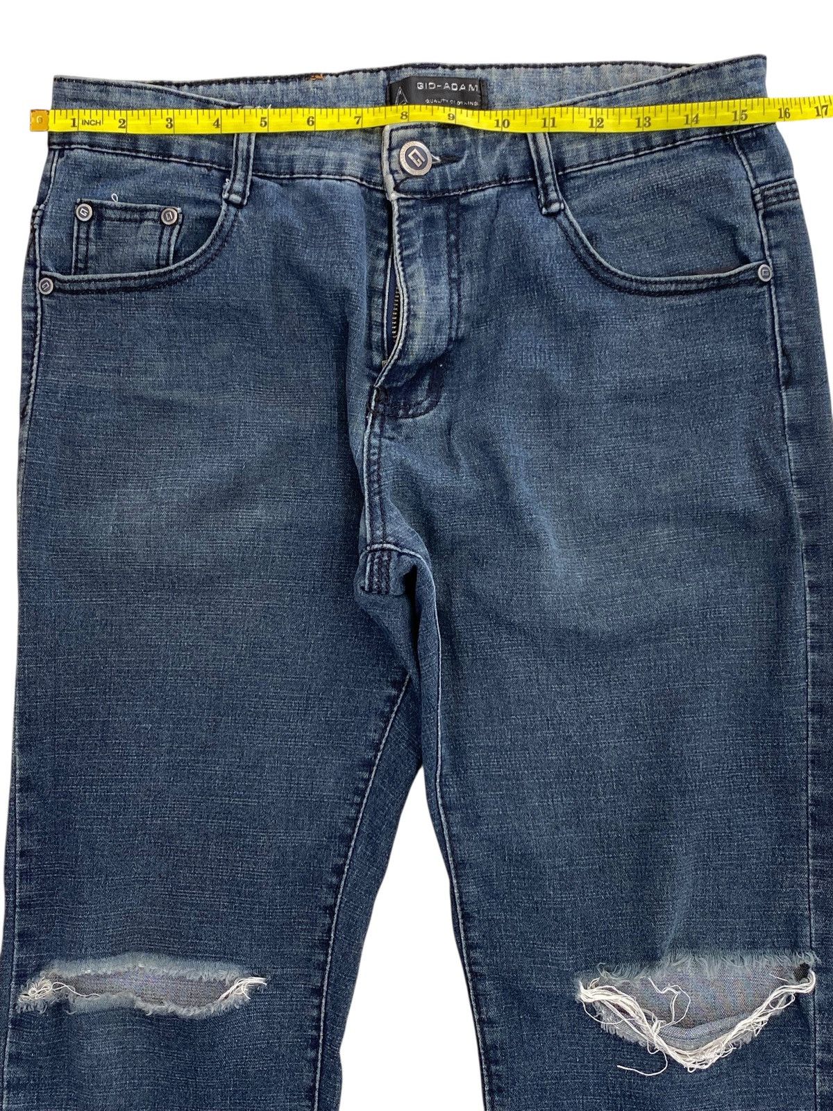 Japanese Brand Japanese Brand Distressed Style Loose Jeans Size US 32 / EU 48 - 9 Thumbnail