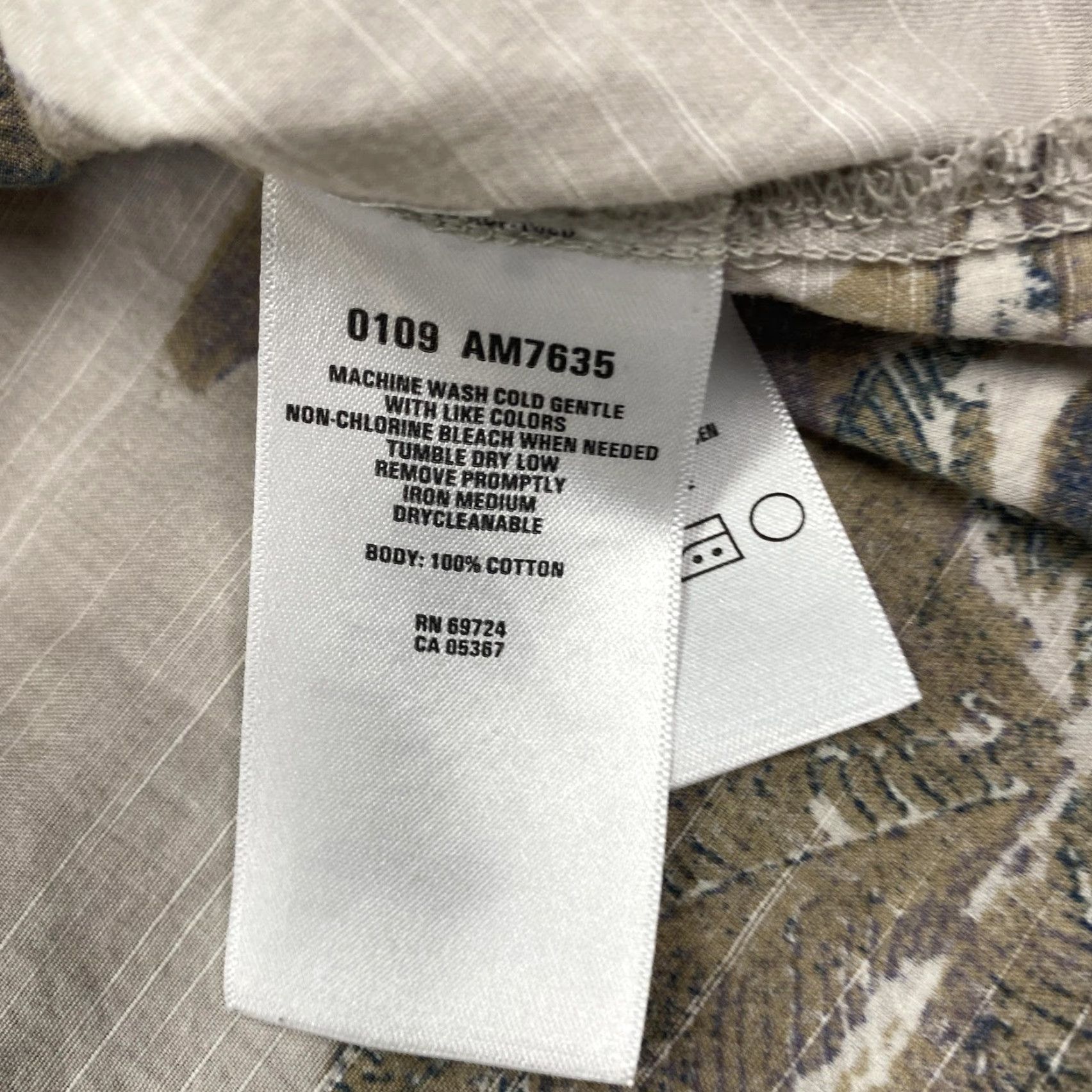 ALOHAS VINTAGE Columbia Shirt Mens Large Beige Floral Hawaiian Aloha Button Front Cotton AM7635 Tropical Beach Mens L Beige Floral Hawaiian Shirt Size US L / EU 52-54 / 3 - 5 Thumbnail