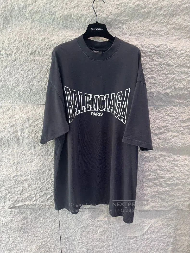 Balenciaga Balenciaga SS25 Logo Print Short Sleeve Tee. Size US S / EU 44-46 / 1 - 1 Thumbnail