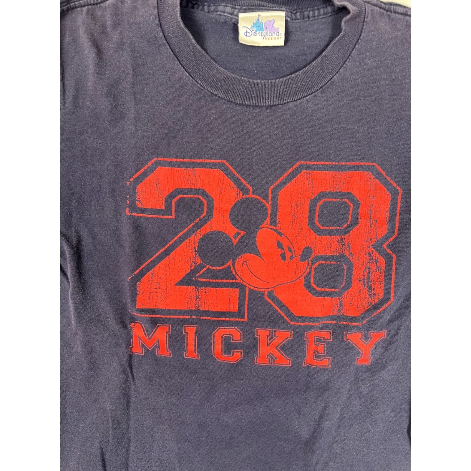 Disney VINTAGE Disney Mickey Mouse T-Shirt Cotton Gray Crew Neck Long Sleeve S Men's 90s Retro Disney Theme Size US S / EU 44-46 / 1 - 2 Thumbnail