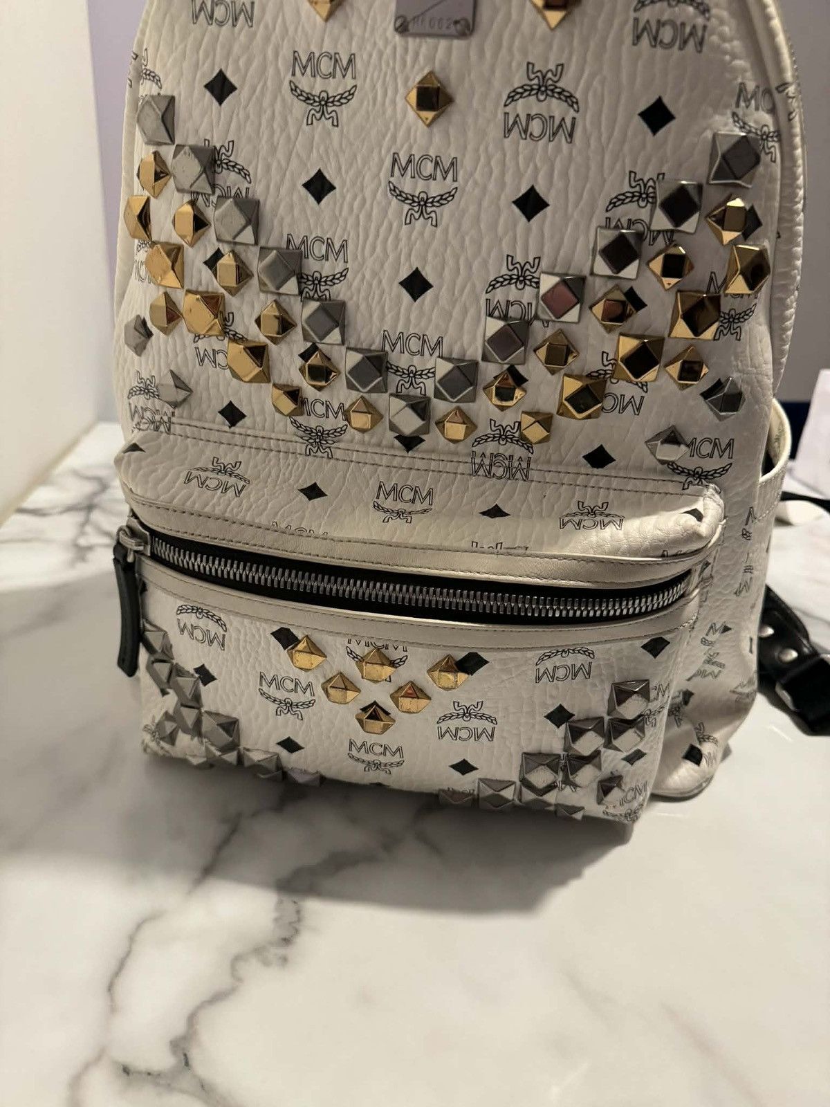 MCM MCM backpack stark size M Size ONE SIZE - 7 Thumbnail