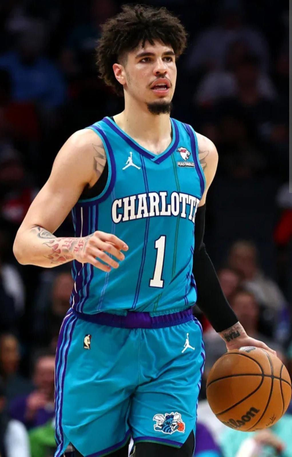 Other LaMelo Ball (Charlotte)-(Blue)-(Jersey)-(New Condition)-$100 Size US XL / EU 56 / 4 - 6 Thumbnail