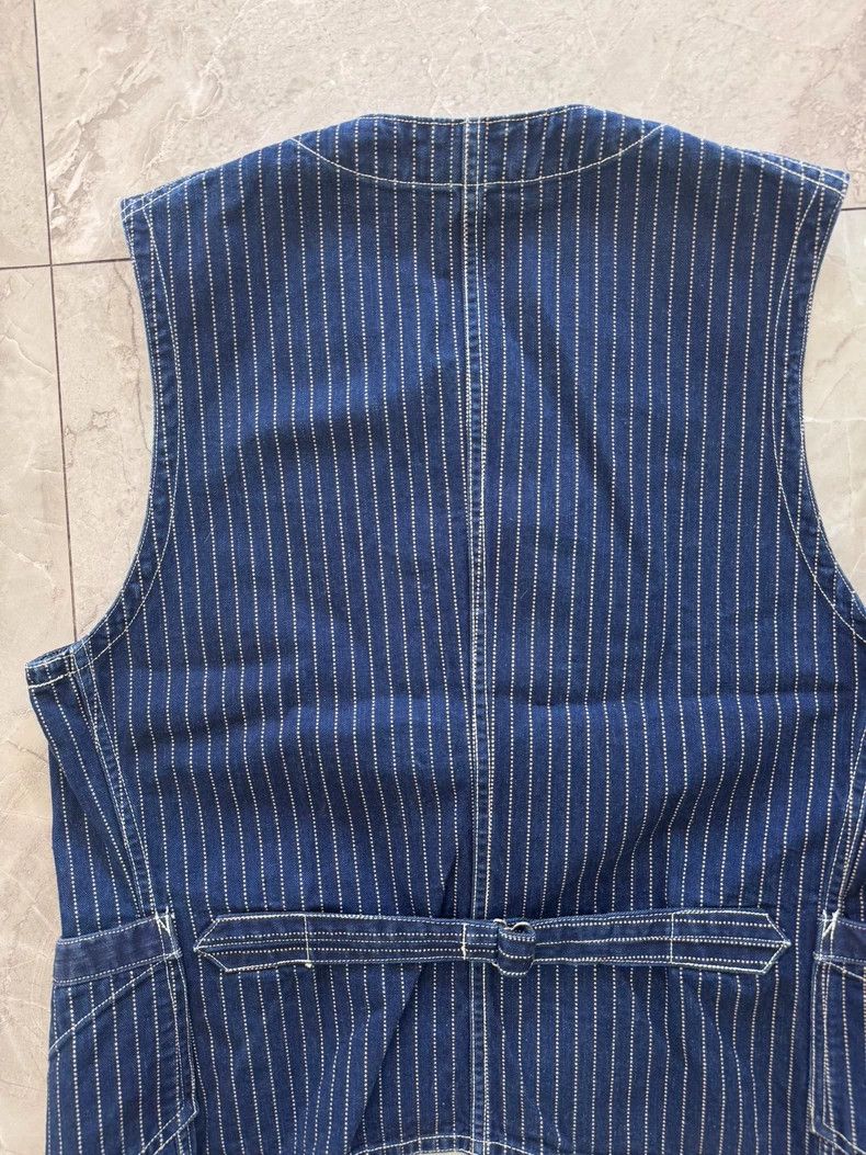 Freewheelers Freewheelers Dot-shaped dyed workwear vest Size 38R - 6 Thumbnail