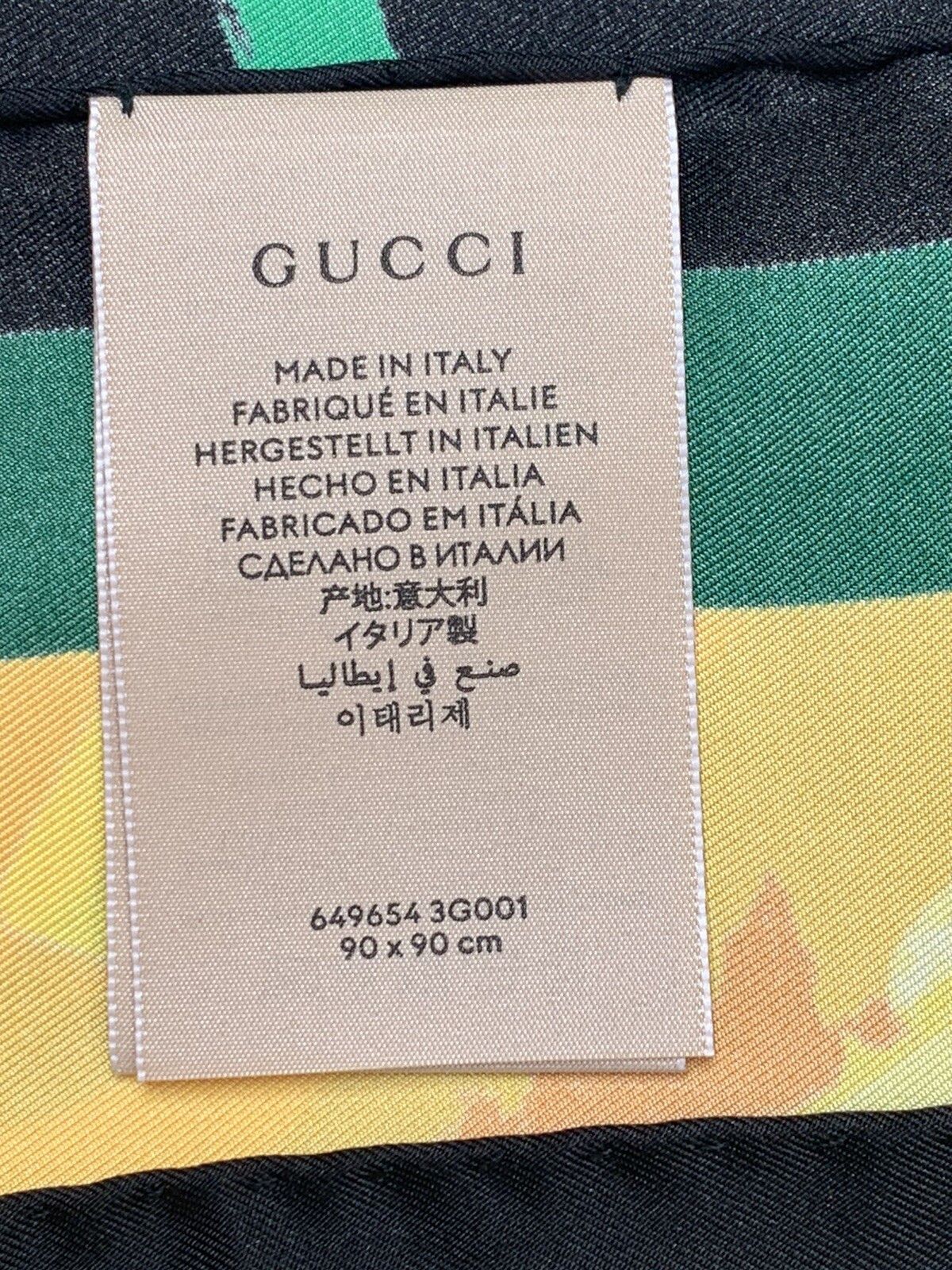 Gucci New Gucci Scarves 90x90cm Size ONE SIZE - 7 Thumbnail