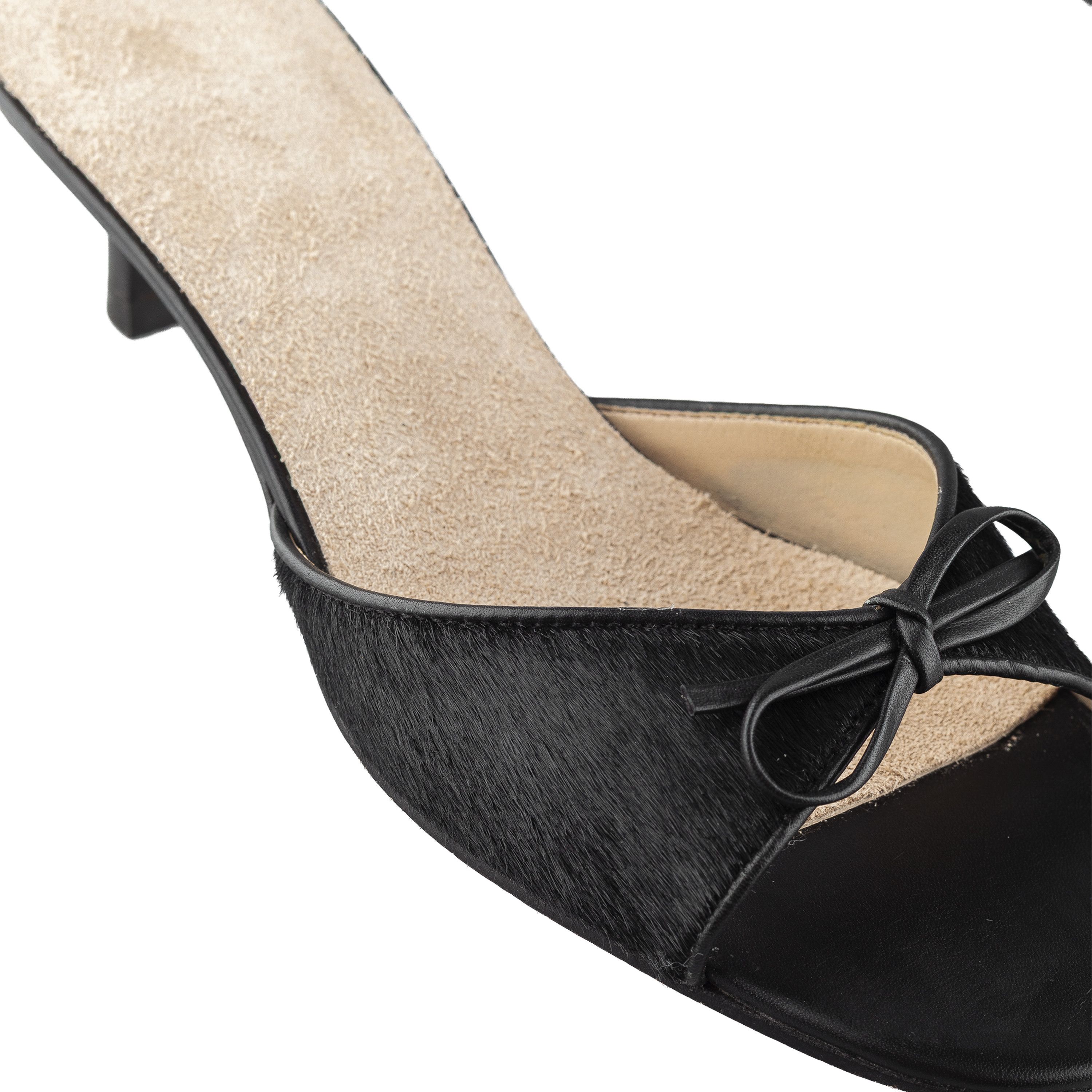 Ralph Lauren Ralph Lauren Vintage Black Pony Kitten Heels Size US 7 / IT 37 - 5 Thumbnail
