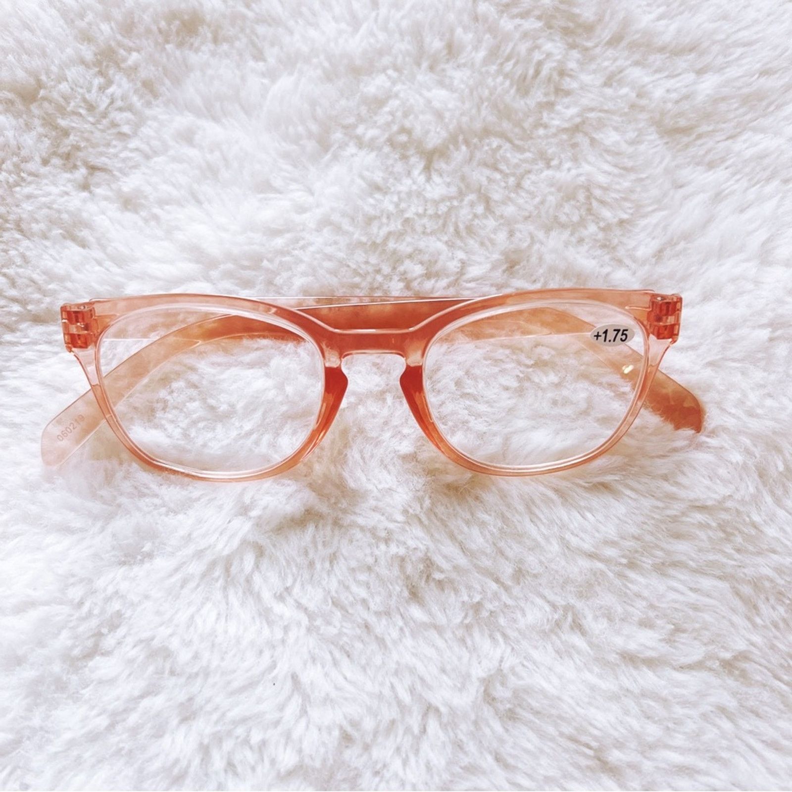 Other Mason Clear Pink Modern Chic Reader Glasses Size ONE SIZE - 1 Thumbnail
