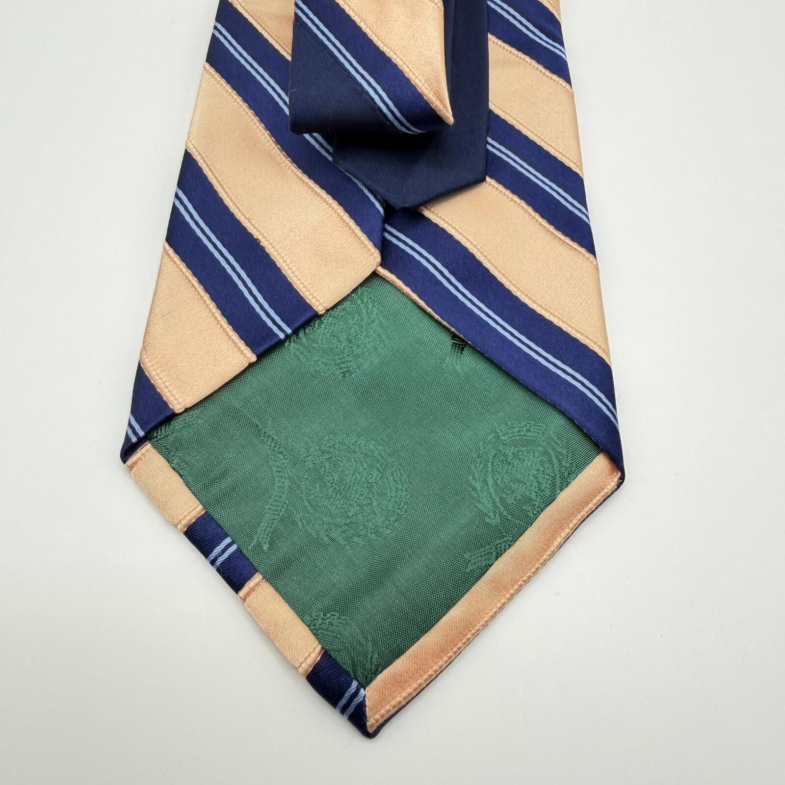 Tommy Hilfiger Tommy Hilfiger Tie Men's Pink Navy Vintage Size ONE SIZE - 2 Thumbnail