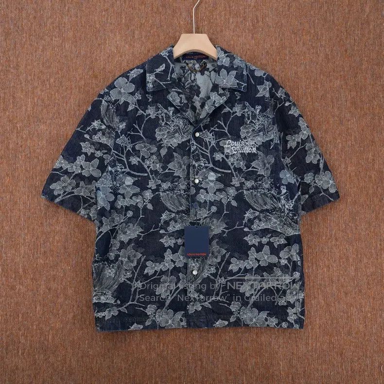Louis Vuitton Louis Vuitton 24 Fall/Winter New Black Plant Print Full Pr Size US XL / EU 56 / 4 - 1 Thumbnail