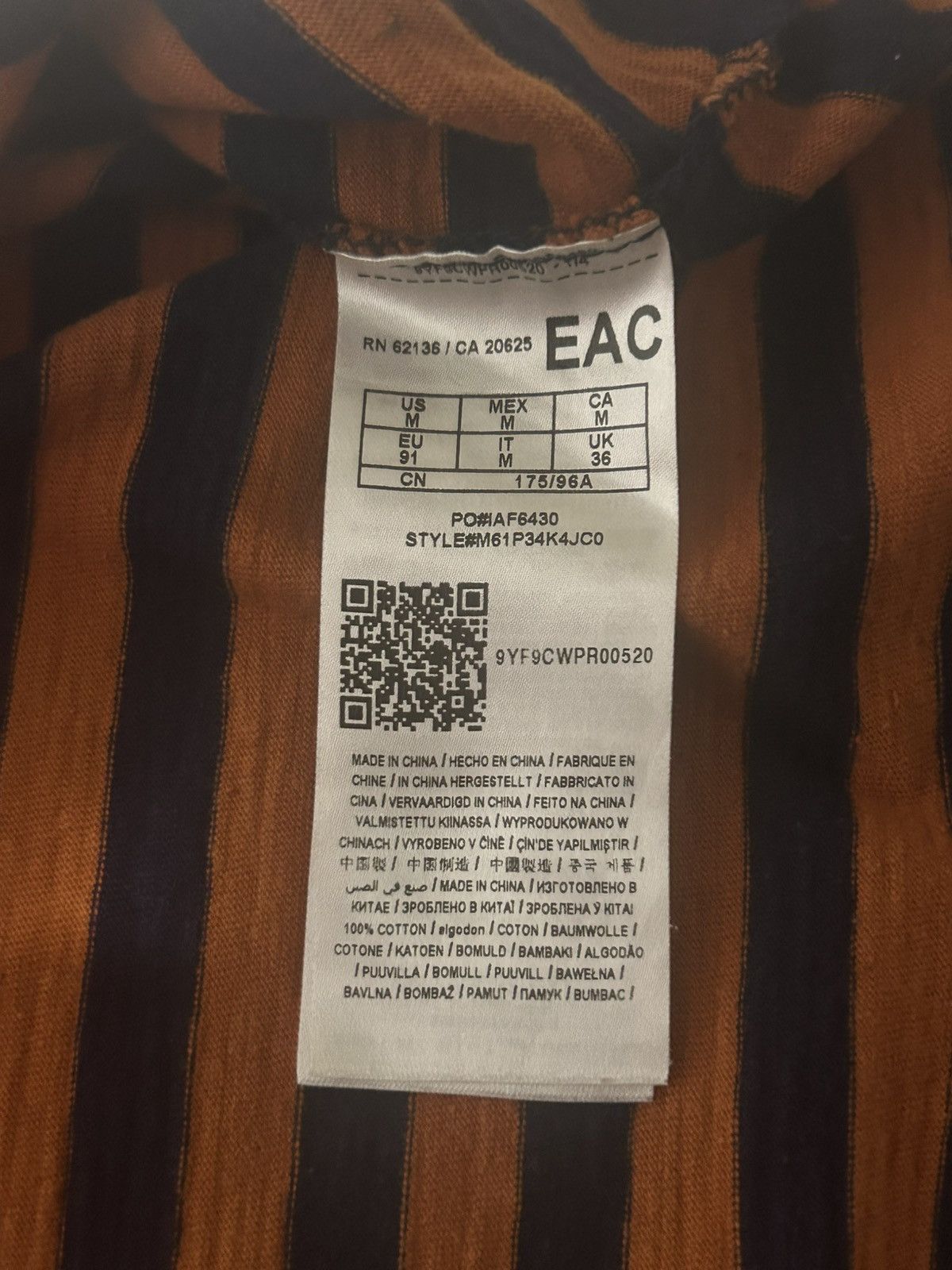 Guess A$AP Rocky x Guess Jeans Tee Size US M / EU 48-50 / 2 - 4 Thumbnail