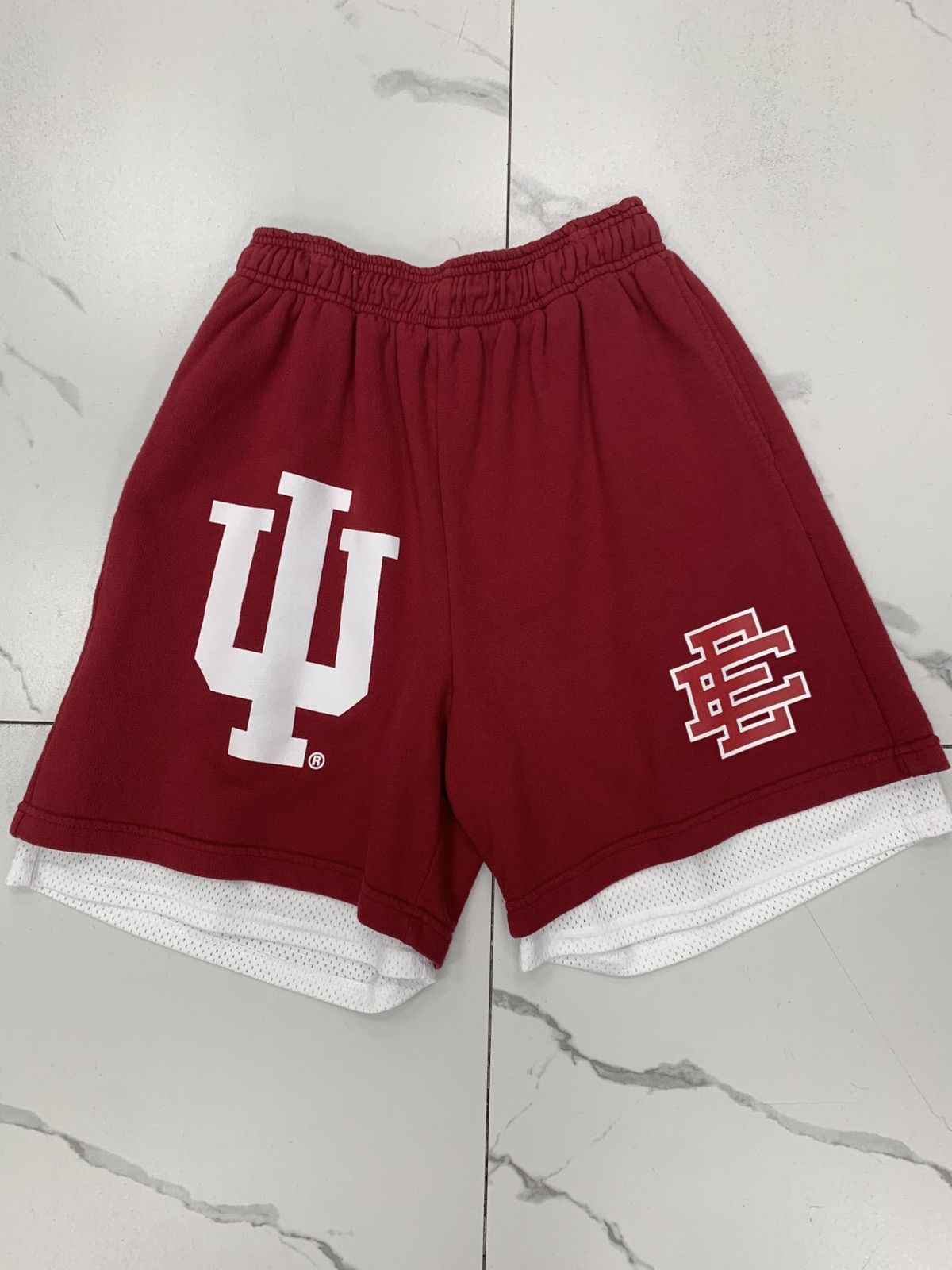 Eric Emanuel Eric Emanuel EE Double Layer Indiana Short "Crimson/Red" Size US 32 / EU 48 - 1 Thumbnail