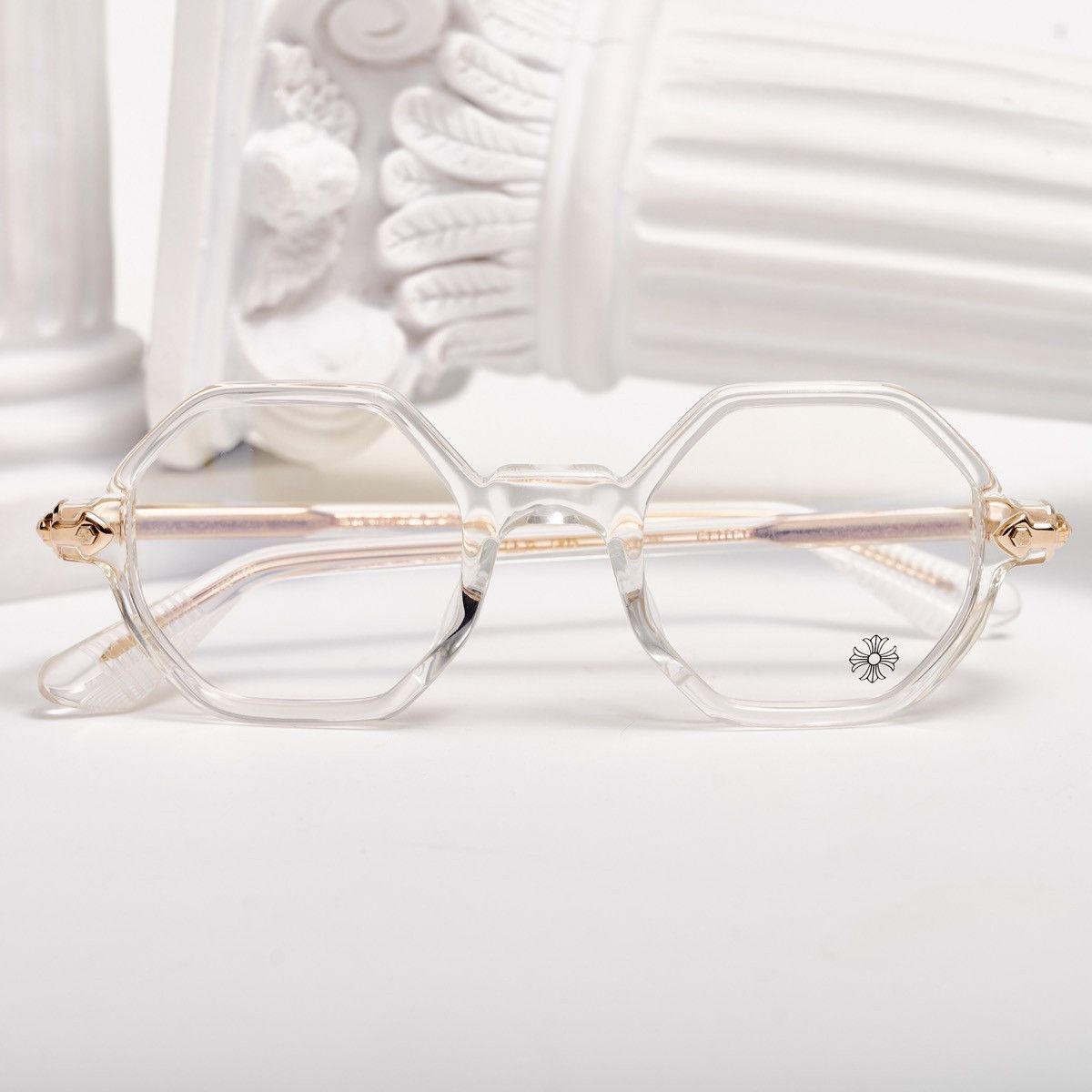 Chrome Hearts CHROME HEARTS CLITCO CRYSTAL GLASSES Size ONE SIZE - 6 Thumbnail