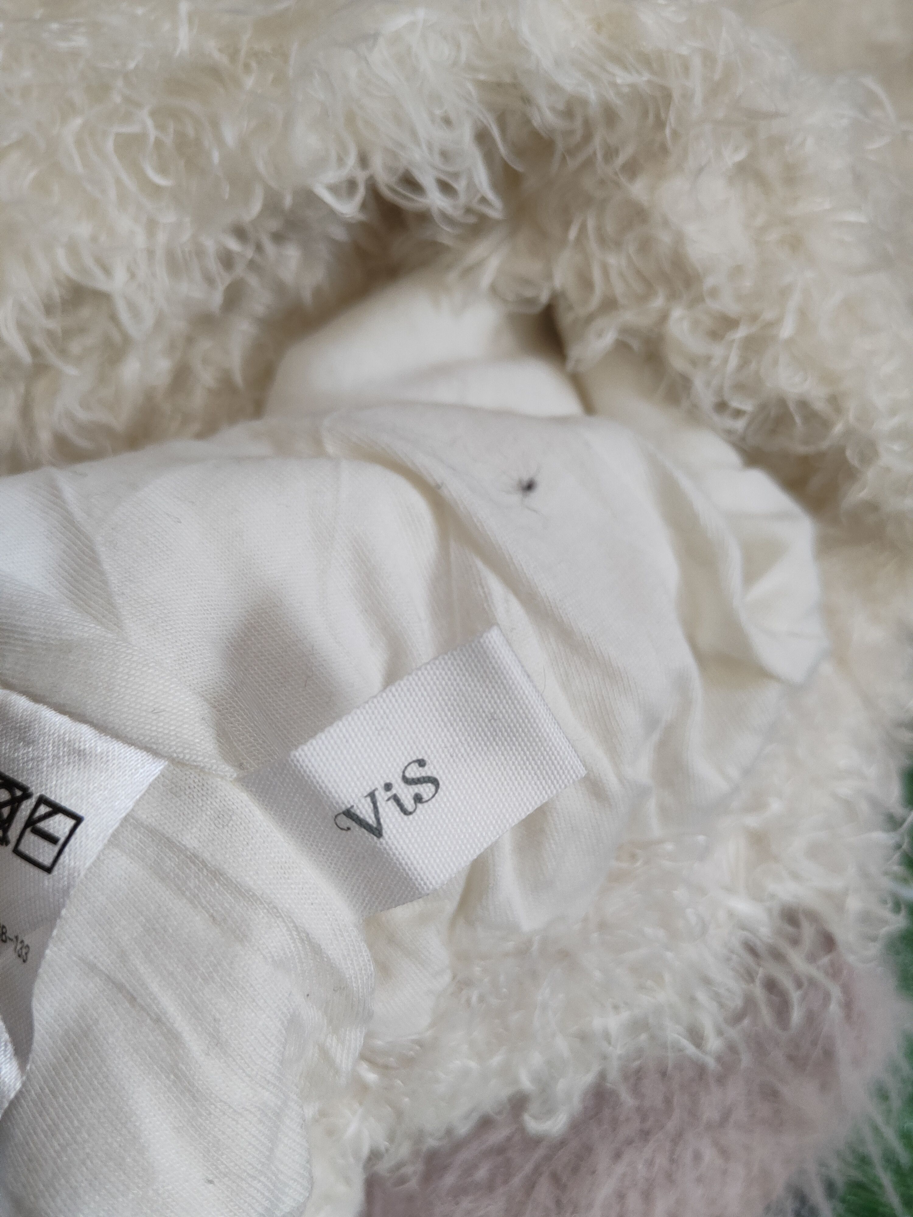 Aran Isles Knitwear × Japanese Brand × Vintage Vis Ivory Shag Shaggy Fur Mohair Knitwear #S2076 Size XS / US 0-2 / IT 36-38 - 12 Thumbnail