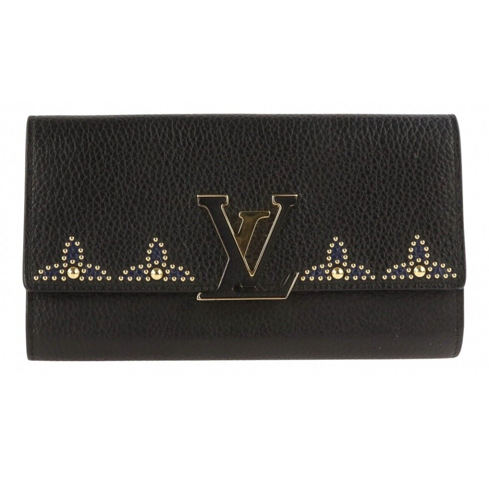 Louis Vuitton Authentic Louis Vuitton Capucines Wallet Taurillion Leather Size ONE SIZE - 2 Thumbnail