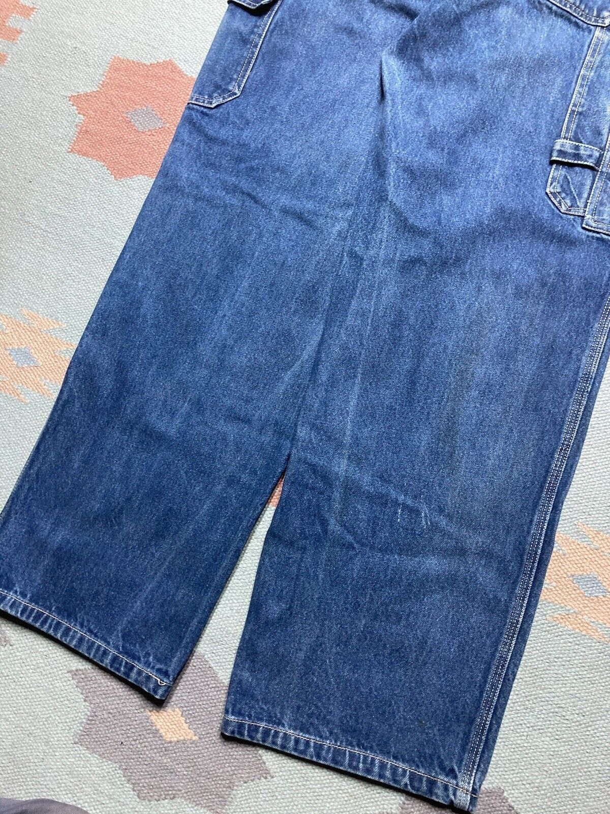 JNCO × Vintage VTG y2k baggy jeans carpenter cargo wide skater JNCO 30x31 Size US 30 / EU 46 - 2 Thumbnail