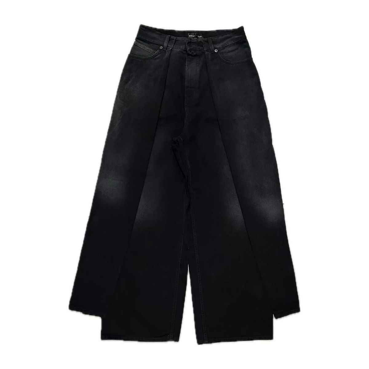 Balenciaga Balenciaga Black ‘Double Side’ Jeans Size US 30 / EU 46 - 1 Thumbnail
