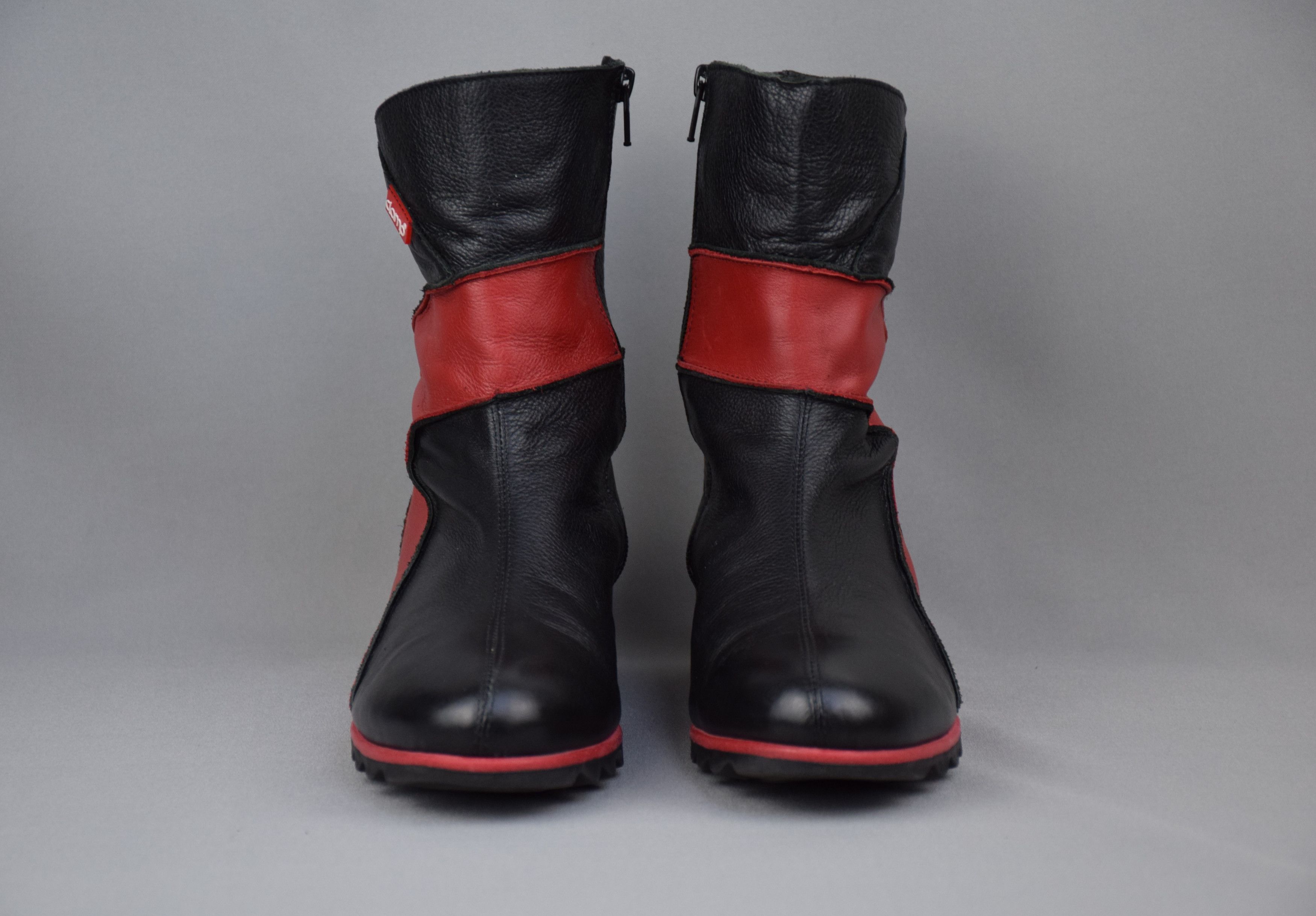 Other Clamp Boots Women's Leather Biker Shoes US 8 UK 6 EU 39 Size US 8 / IT 38 - 3 Thumbnail