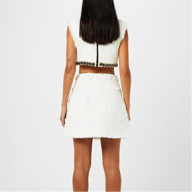 Balmain o1g2r1mq0924 Crop Top in Multicolor Size M / US 6-8 / IT 42-44 - 5 Thumbnail