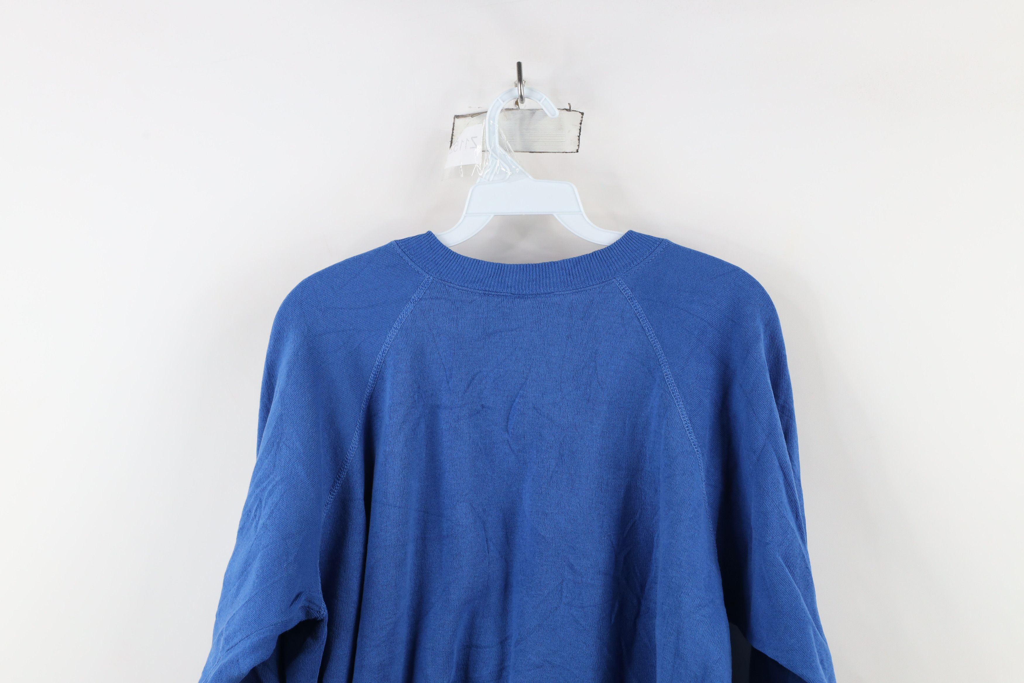 Vintage Vintage 80s 90s Streetwear Crewneck Sweatshirt Royal USA Size US XL / EU 56 / 4 - 12 Thumbnail
