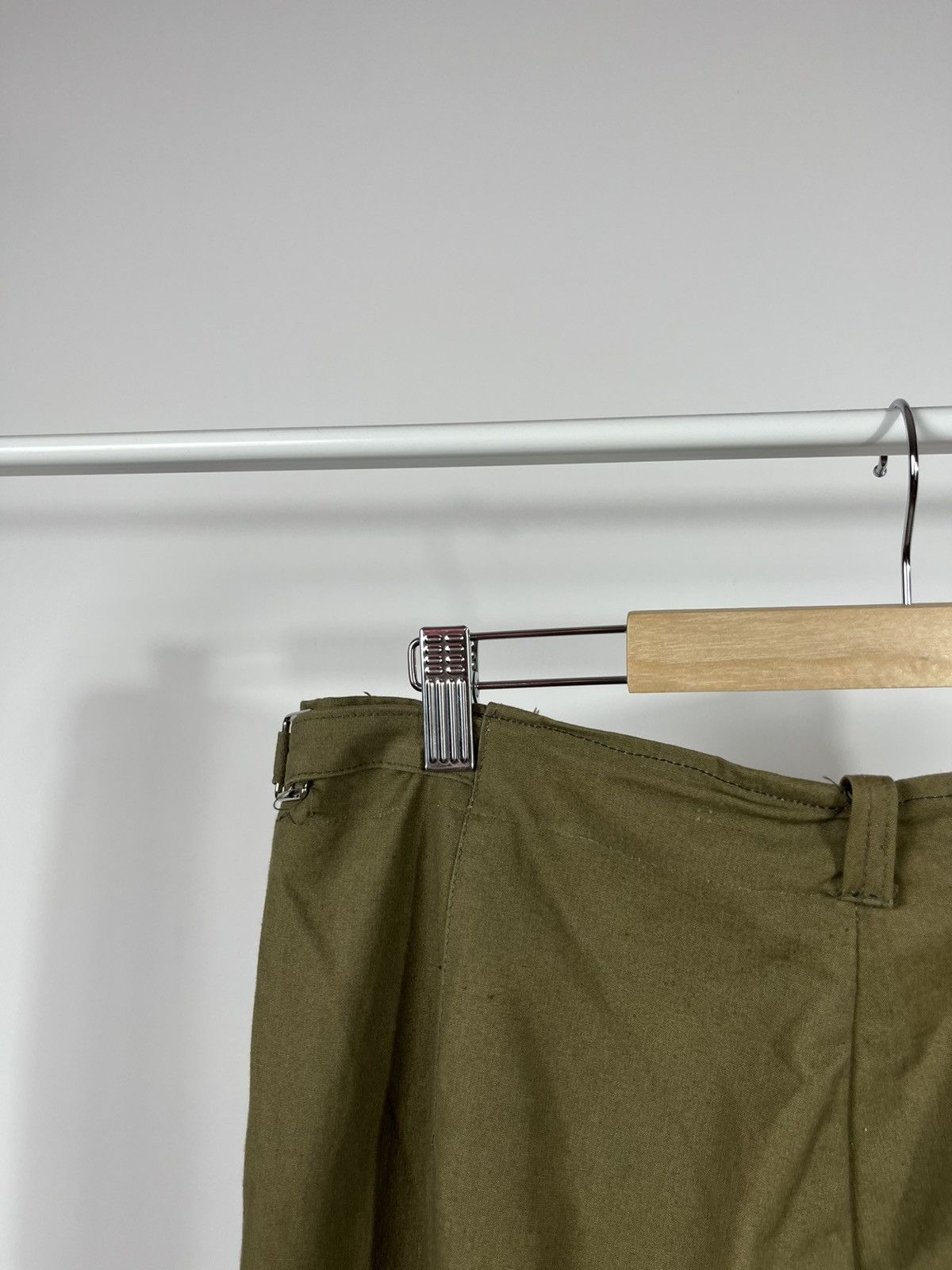 Vintage Vintage Czechoslovakian Army Field Pants Olive Green C-3 Size US 31 - 14 Thumbnail