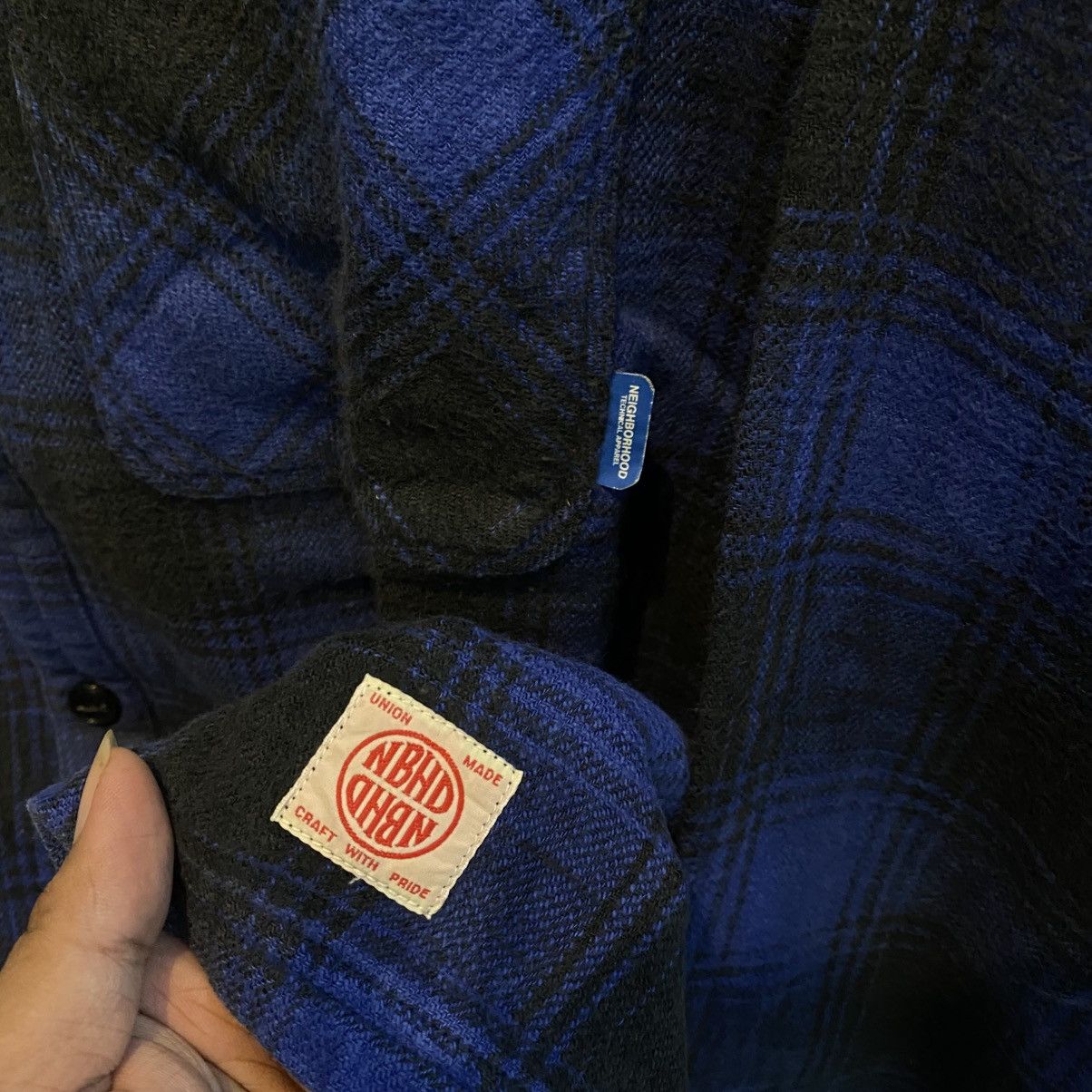Neighborhood Neighborhood nbhd heavy weight flannelshirt Size US L / EU 52-54 / 3 - 5 Thumbnail