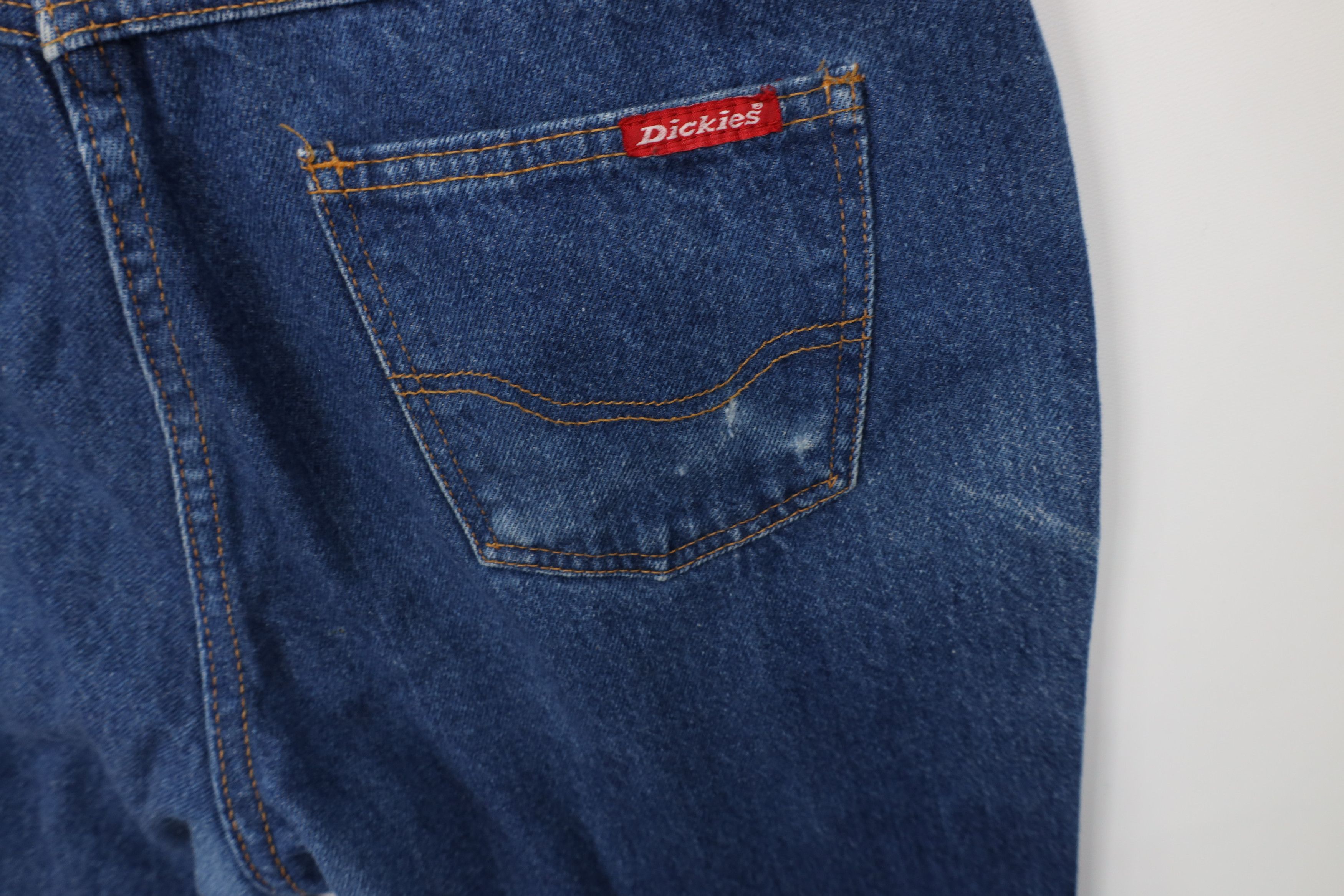 Dickies Vintage 90s Dickies Spell Out Straight Leg Denim Jeans Size US 32 / EU 48 - 11 Thumbnail