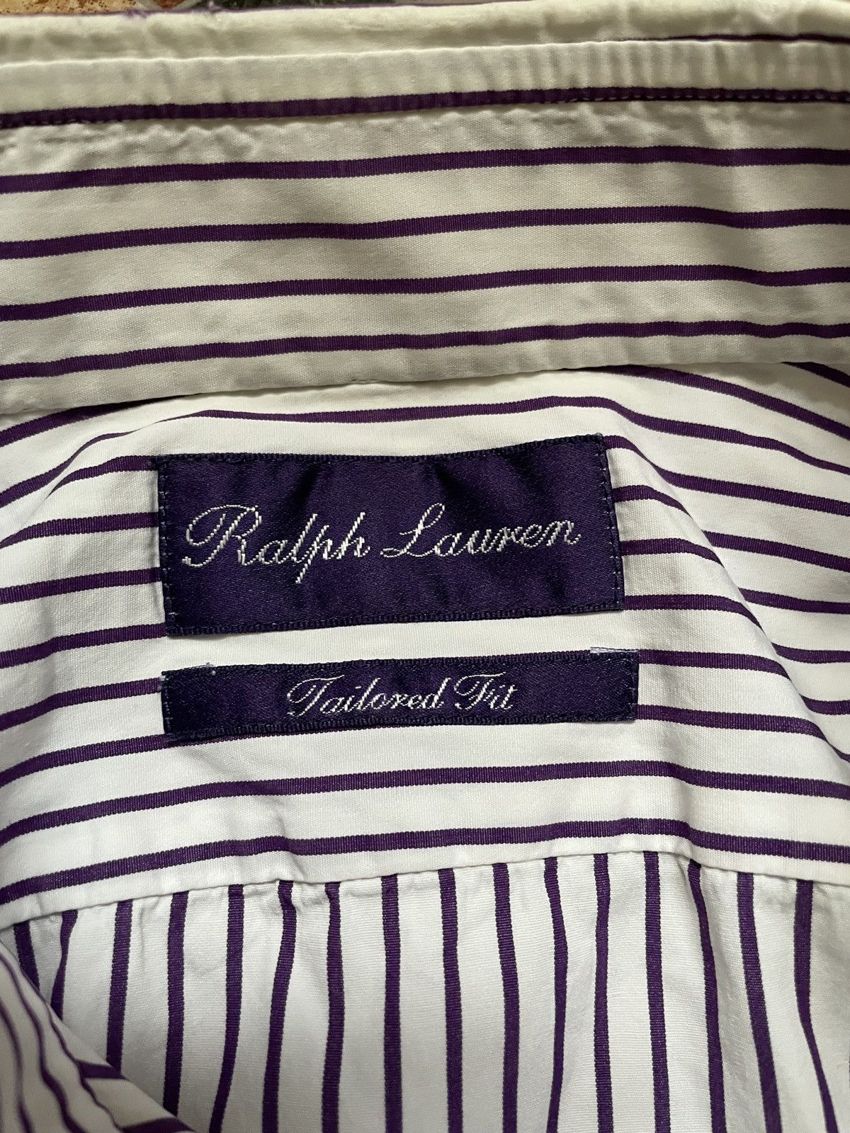 RRL Ralph Lauren × Ralph Lauren Purple Label Ralph Lauren Purple Label Striped Shirt Size US M / EU 48-50 / 2 - 5 Thumbnail