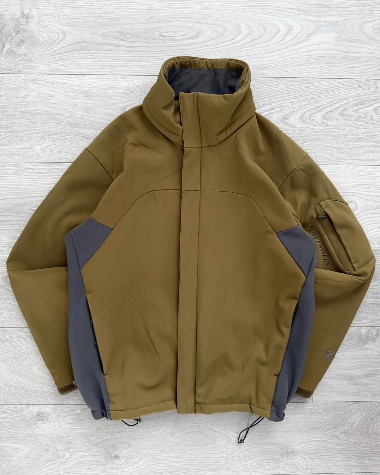 Salomon Salomon 00s Technical Waterproof Panelled Fleece Line Jacket Size US L / EU 52-54 / 3 - 4 Thumbnail