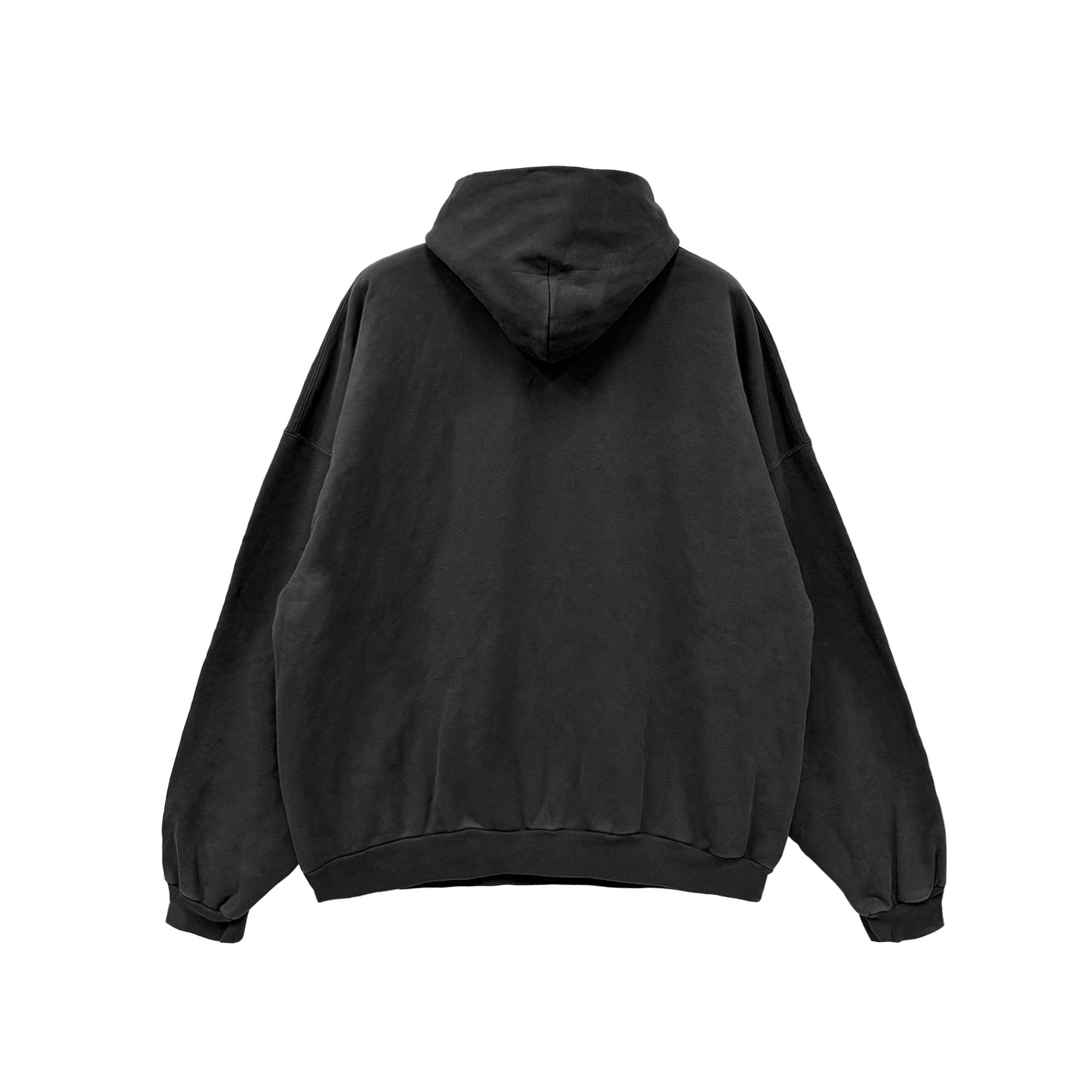 Balenciaga Balenciaga Logo Print Black Pullover Hoodie Size US S / EU 44-46 / 1 - 2 Thumbnail