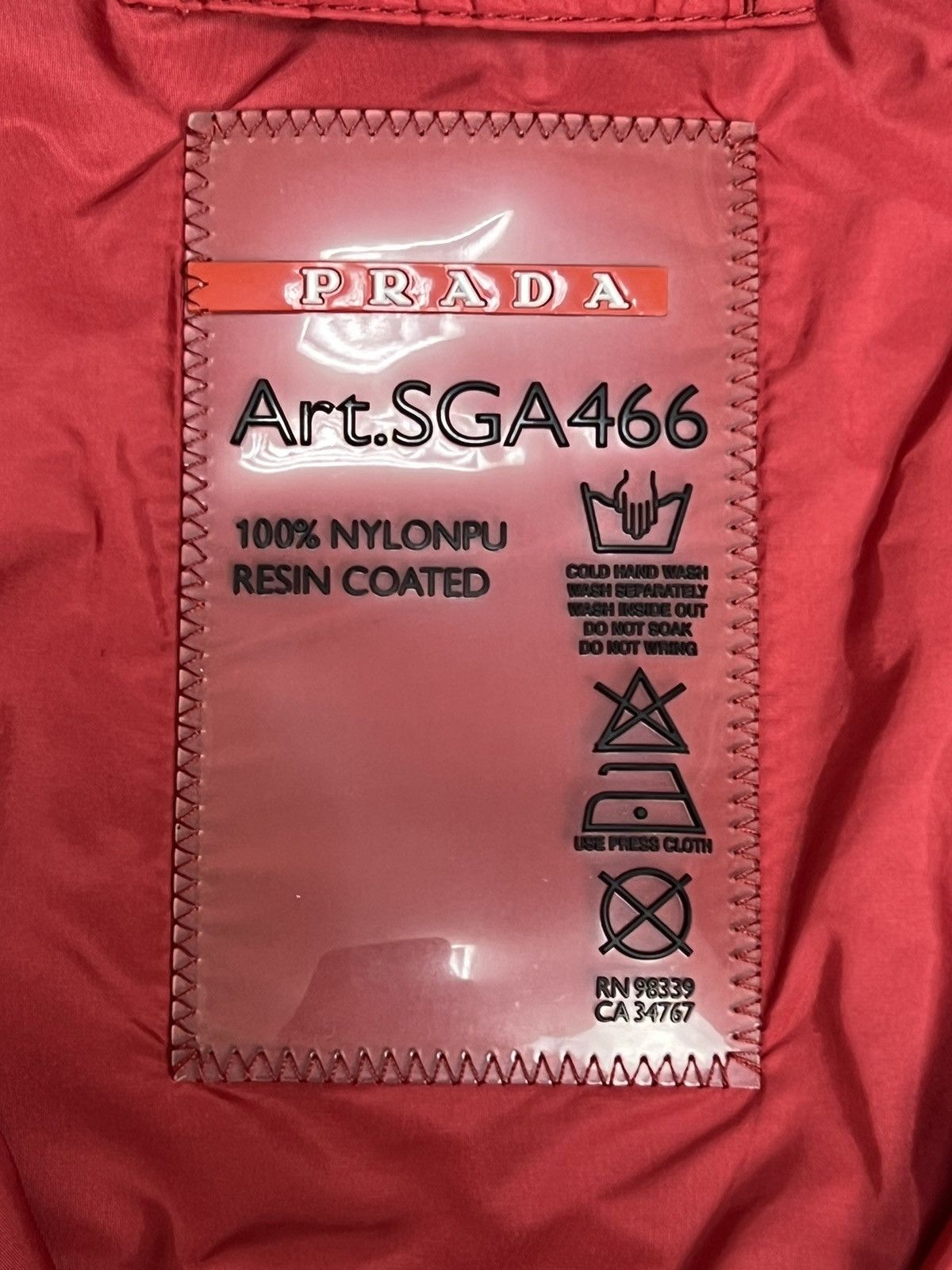 Prada Prada SGA 466 Windbreaker Jacket Size US L / EU 52-54 / 3 - 16 Thumbnail