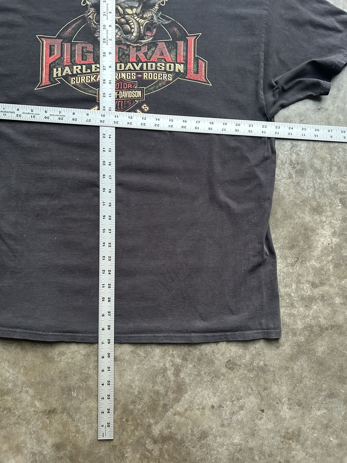 Harley Davidson Vintage 90’s/00’s Faded Harley Graphic Tee Size US XL / EU 56 / 4 - 5 Thumbnail