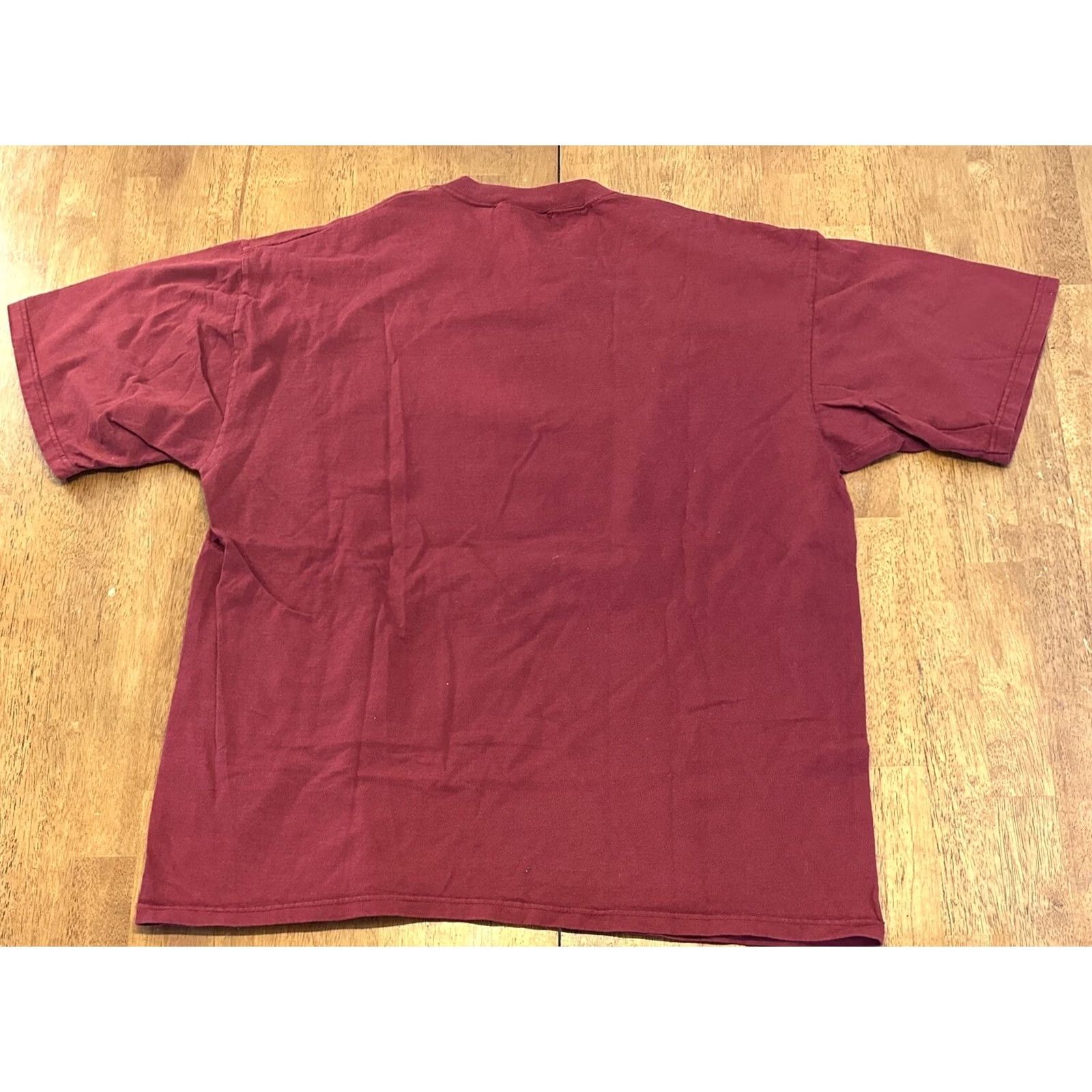 Vintage VINTAGE Shawnee State University Shirt XL Red 90s 1996 Mens Size US XL / EU 56 / 4 - 5 Thumbnail