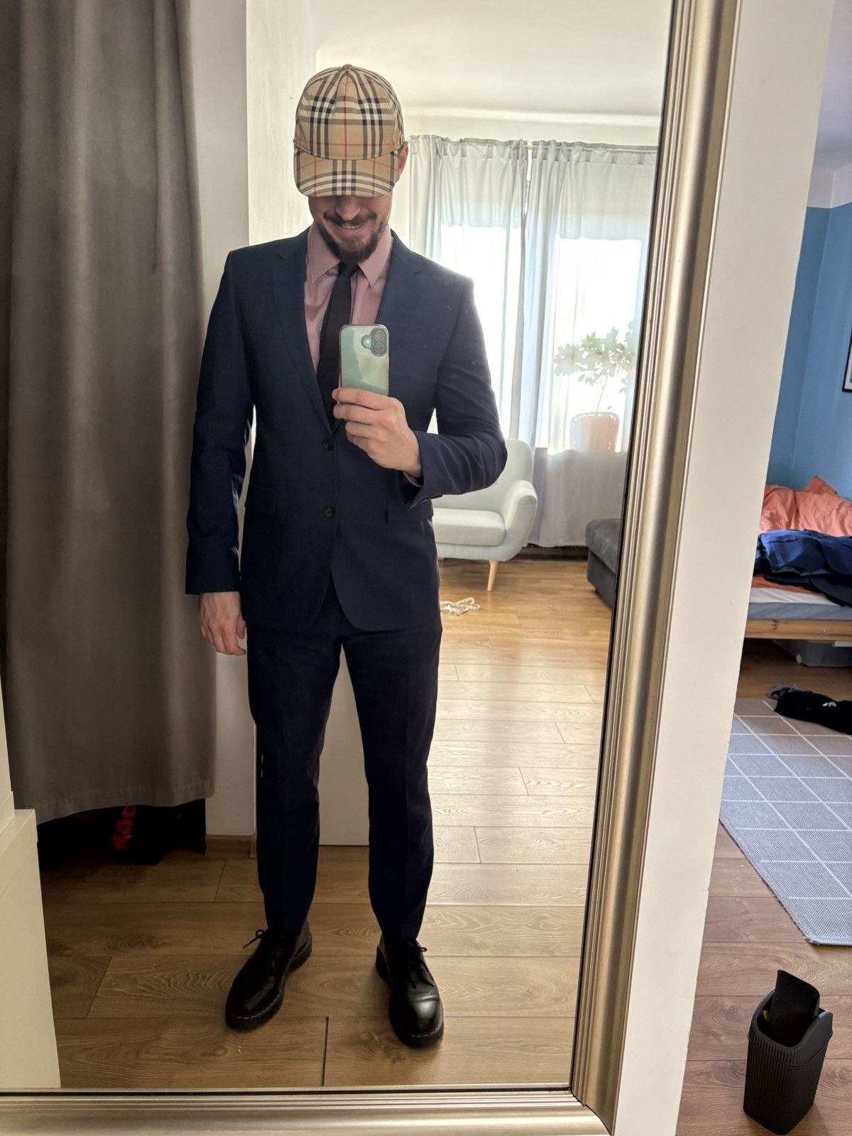 Designer × Hugo Boss Hugo Boss Aeron1/Hamen1 Men’s Suit – Navy Blue Size 40L - 1 Thumbnail