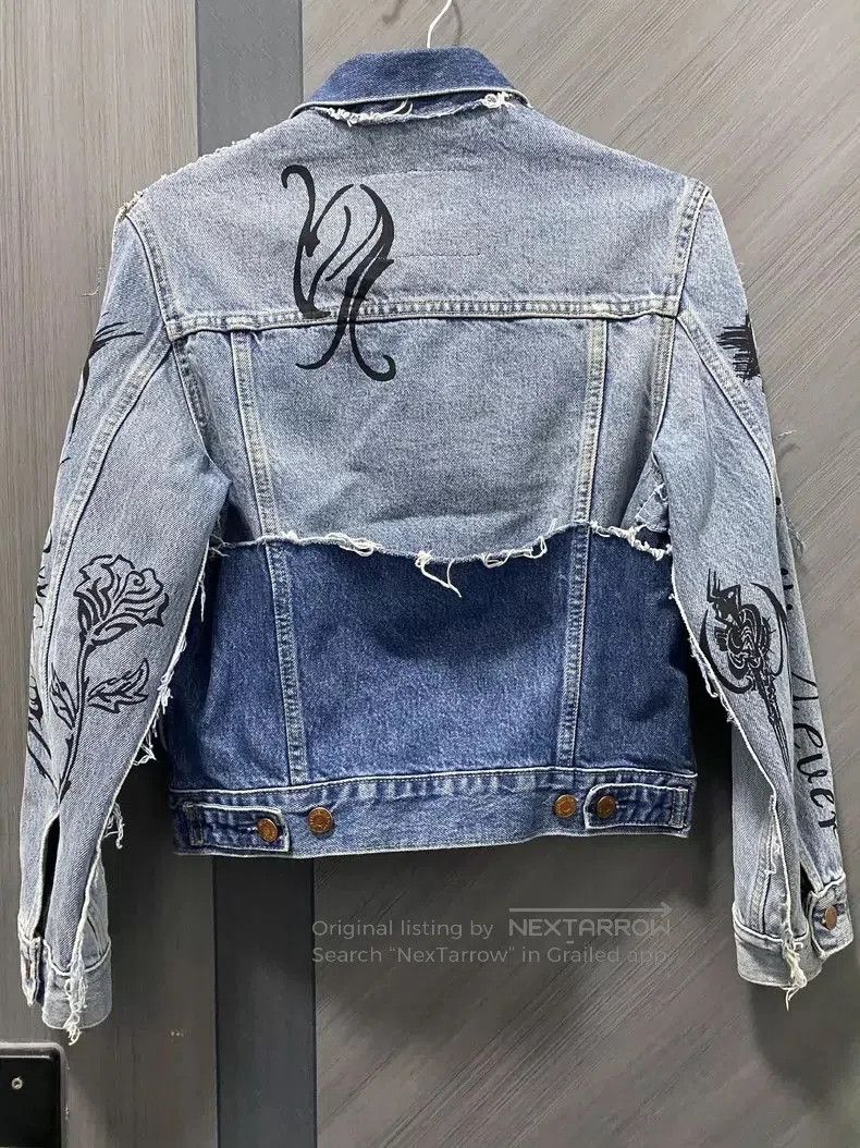 Vetements Vetements 18AW Denim Jacket with Patches. Size US XS / EU 42 / 0 - 2 Thumbnail