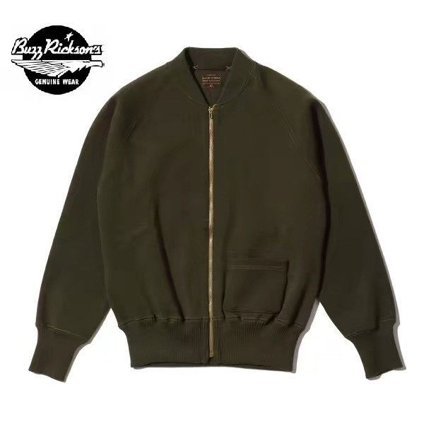 Buzz Rickson's Buzz Rickson's Military Wool C-2 Zip Sweatshirt Size US S / EU 44-46 / 1 - 1 Thumbnail