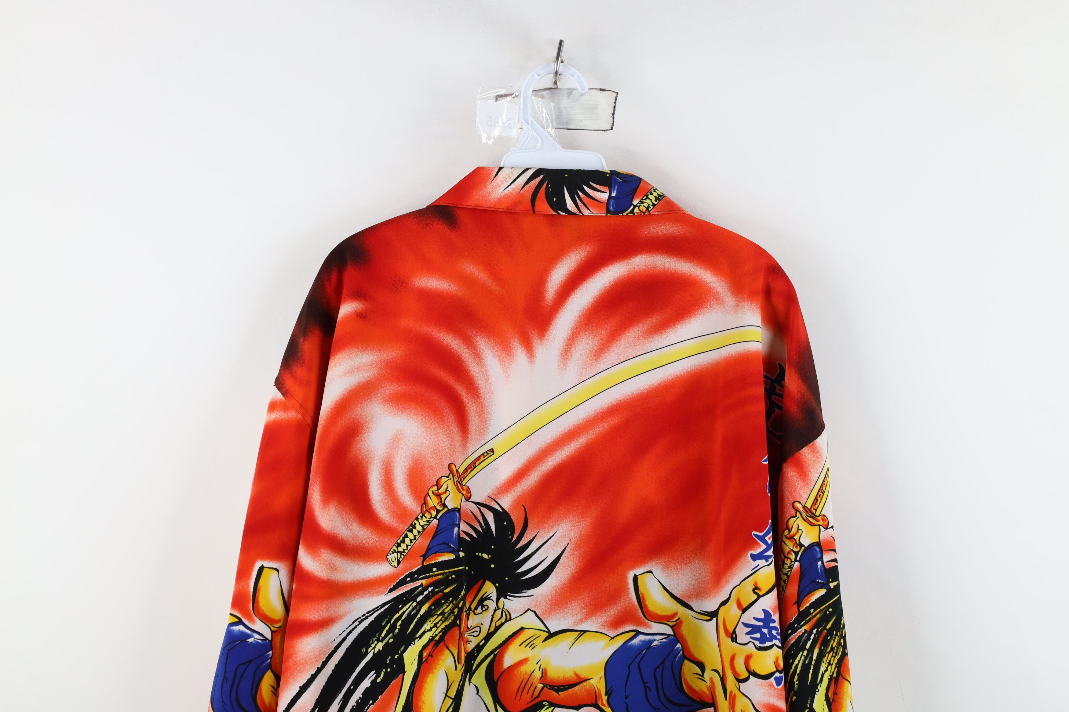 Vintage Vintage 90s Y2K Streetwear All Over Print Button Shirt Size US XXL / EU 58 / 5 - 13 Thumbnail